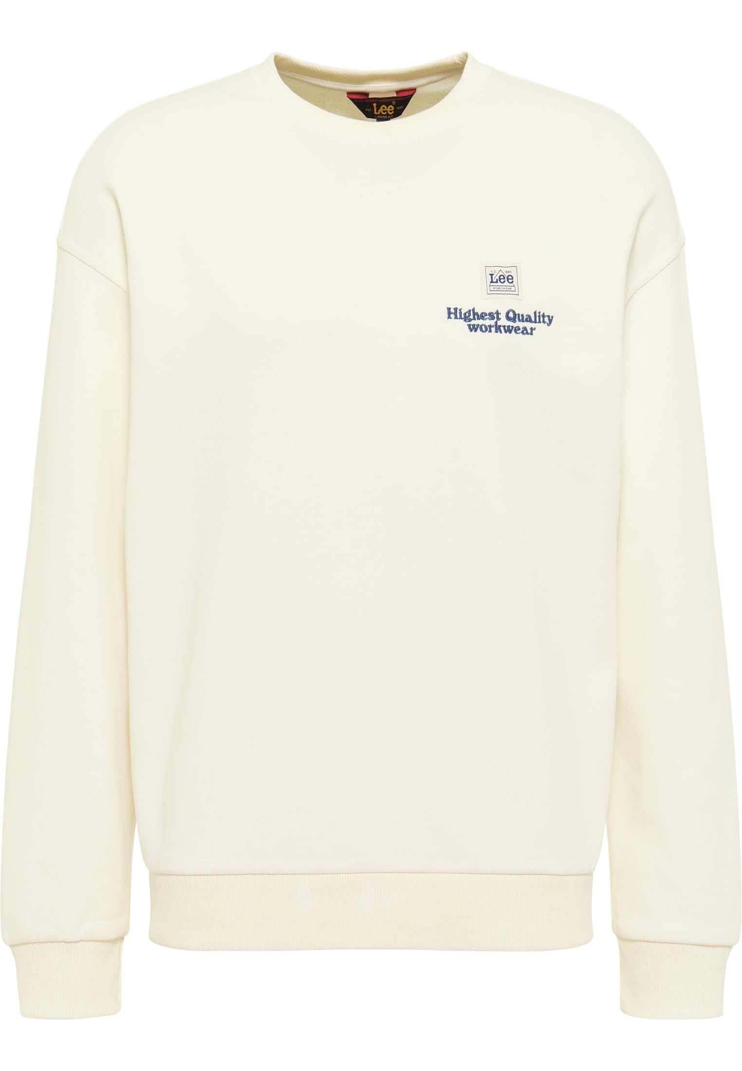 Lee Workwear Crew sweat homme écru L