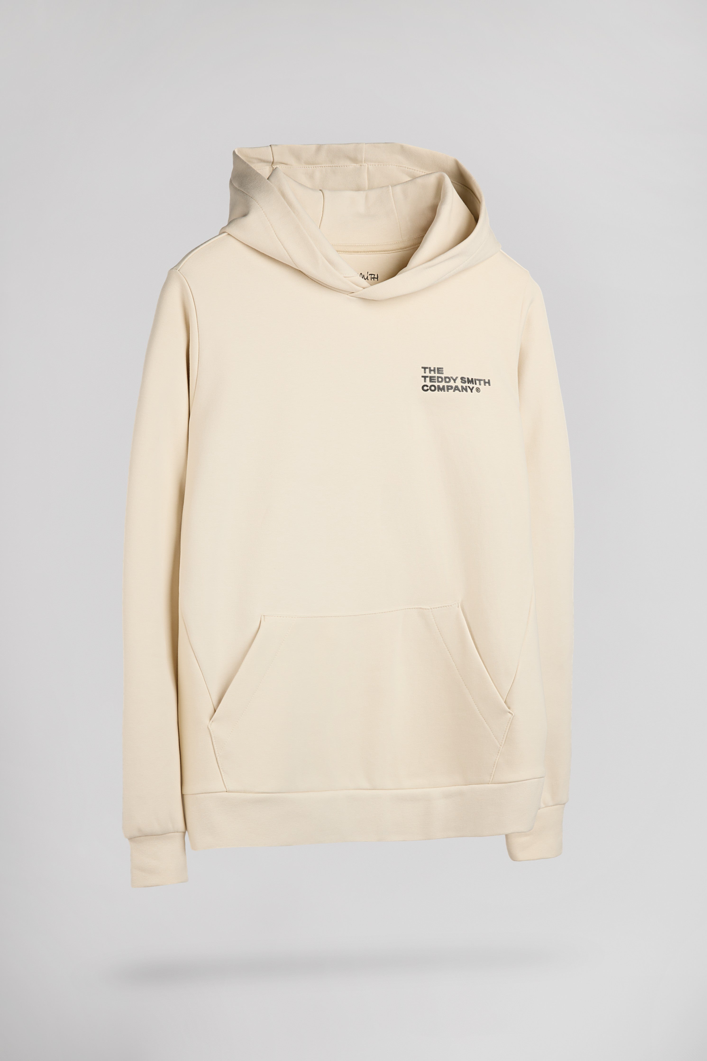 Teddy Smith S-Company Hoody JR sweat crème garçon