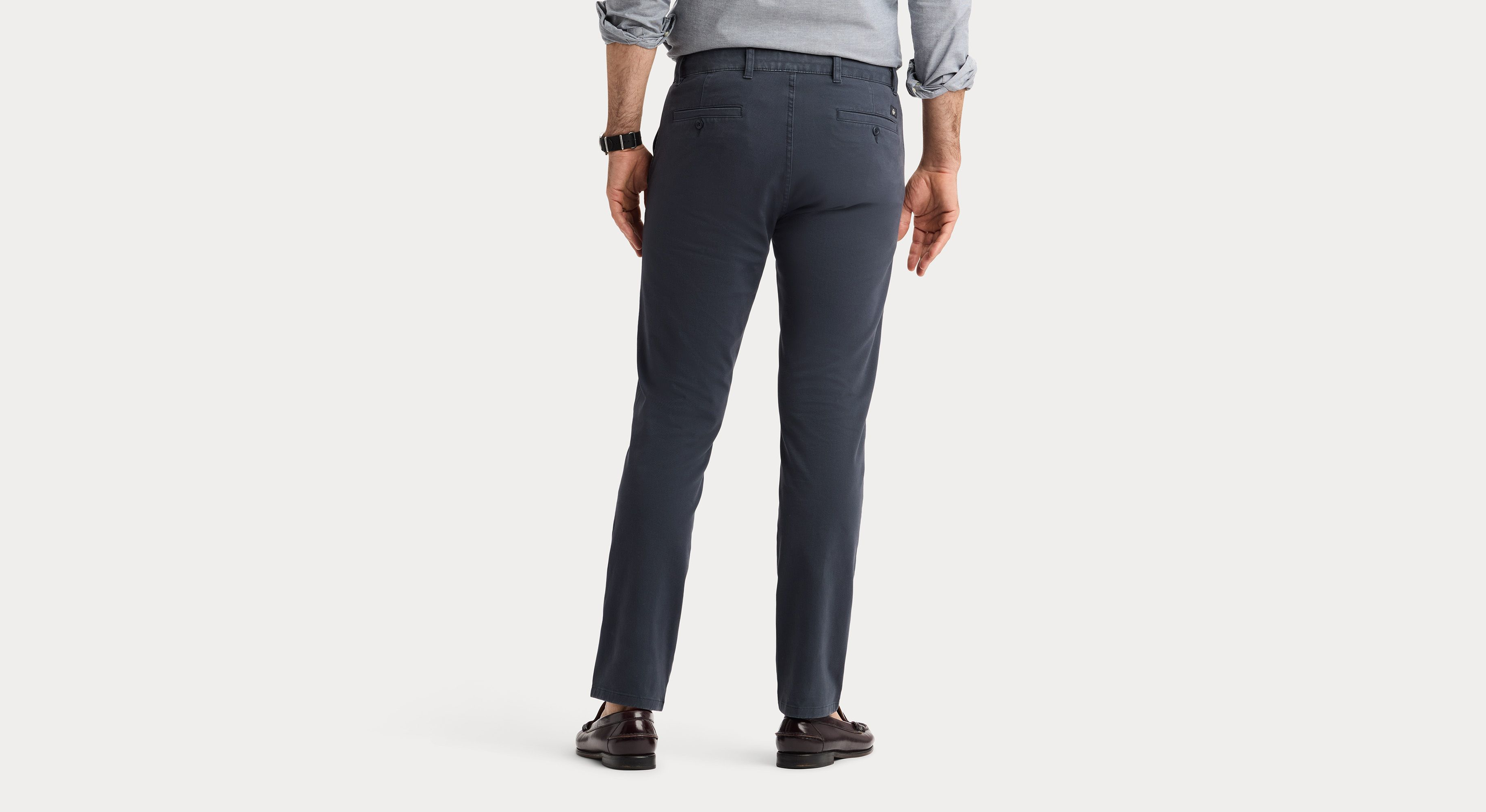 Dockers Ultimate Slim Fit chino bleu stretch bureau