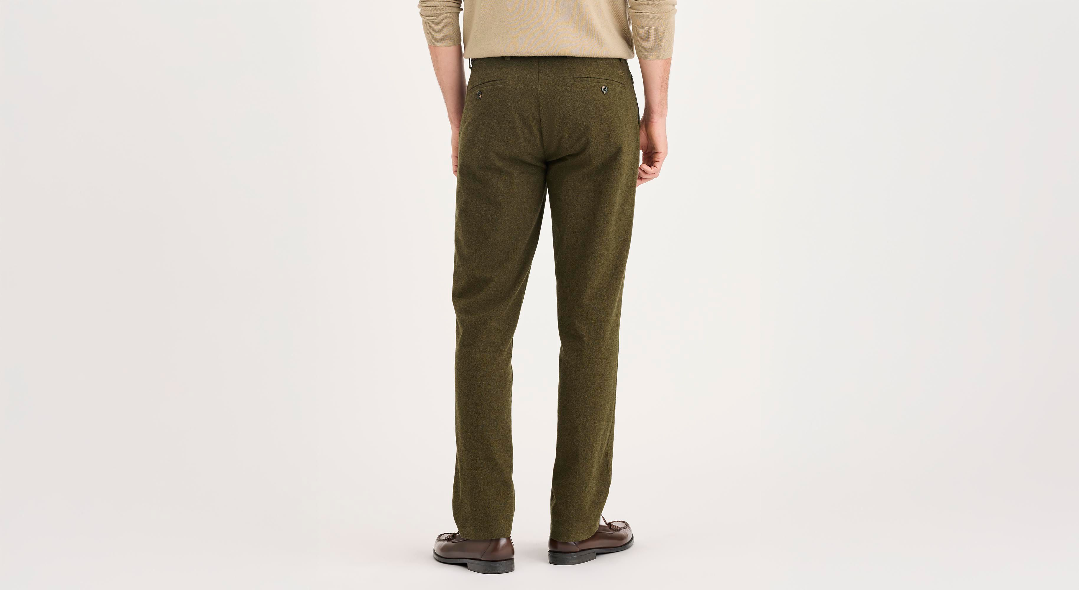 Dockers Crafted Khaki Slim Fit chino vert hammond hiver