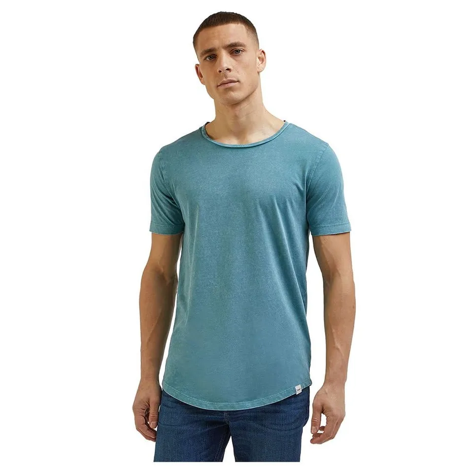 Lee Shaped Tee Eden t-shirt vert émeraude coupe regular