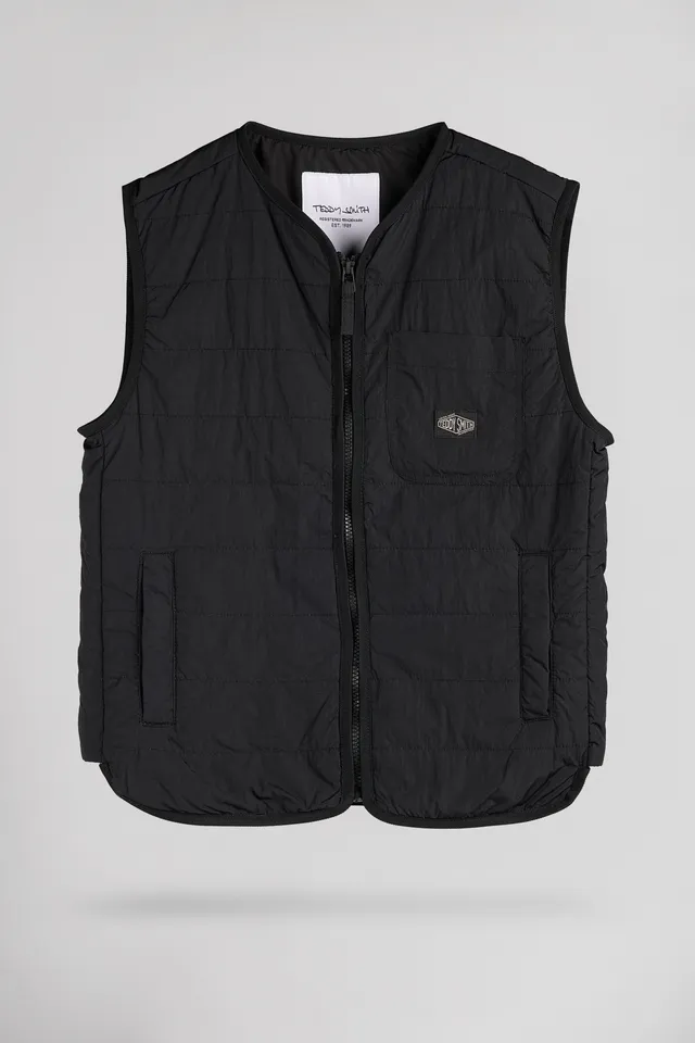 Teddy Smith B-Nours JR blouson sans manches noir garçon