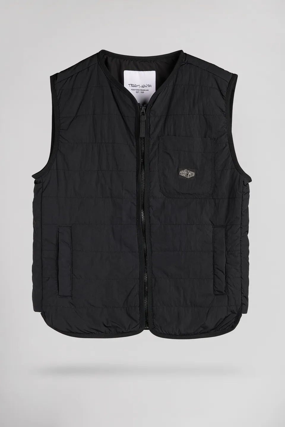 Teddy Smith B-Nours JR blouson sans manches noir garçon