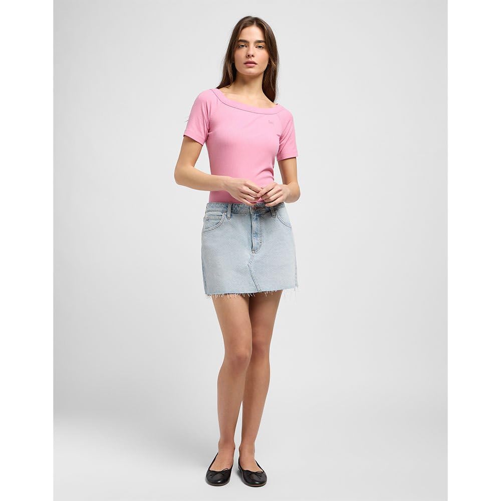 Lee Mini Skirt jupe femme 32W denim