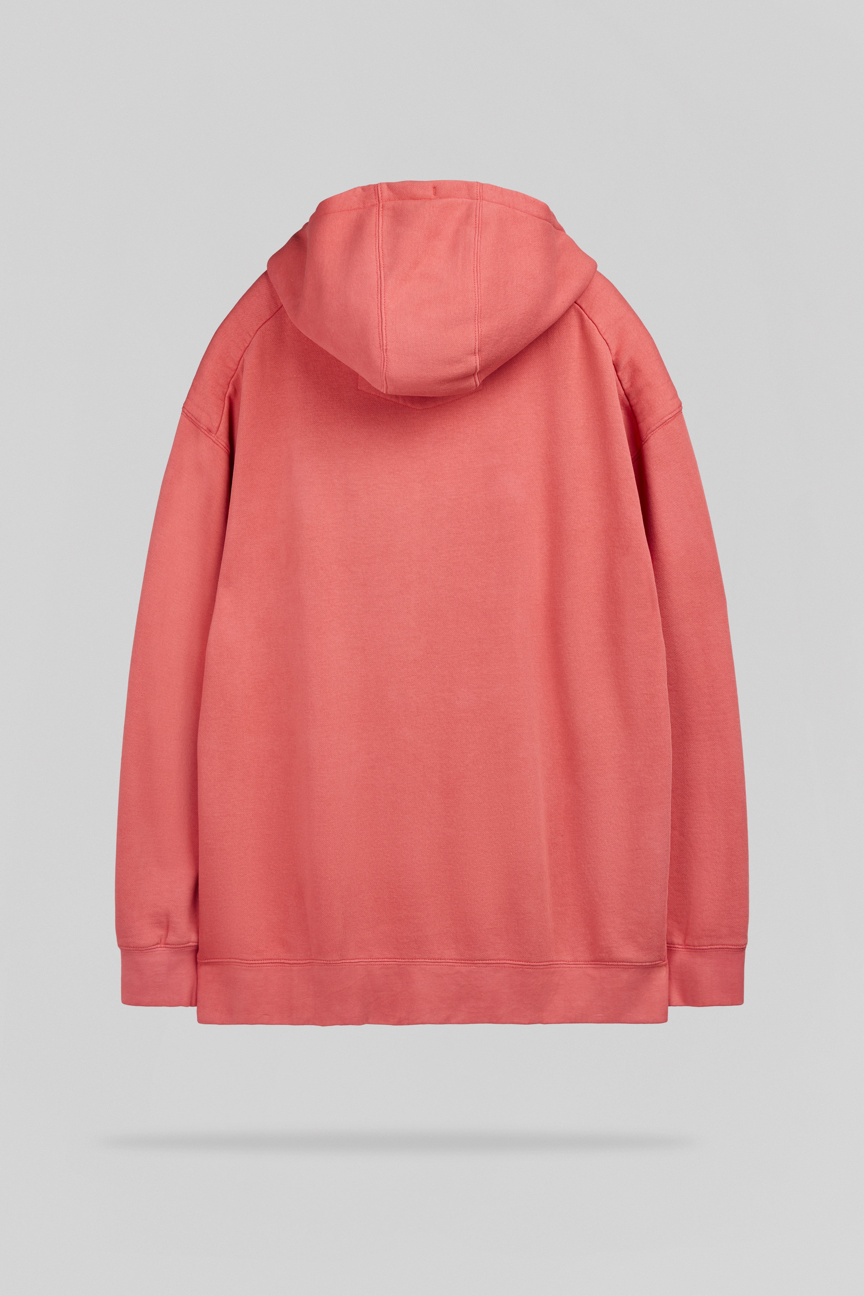 TEDDY SMITH S-NATEO HOODY hoodie homme rouge coquelicot loose