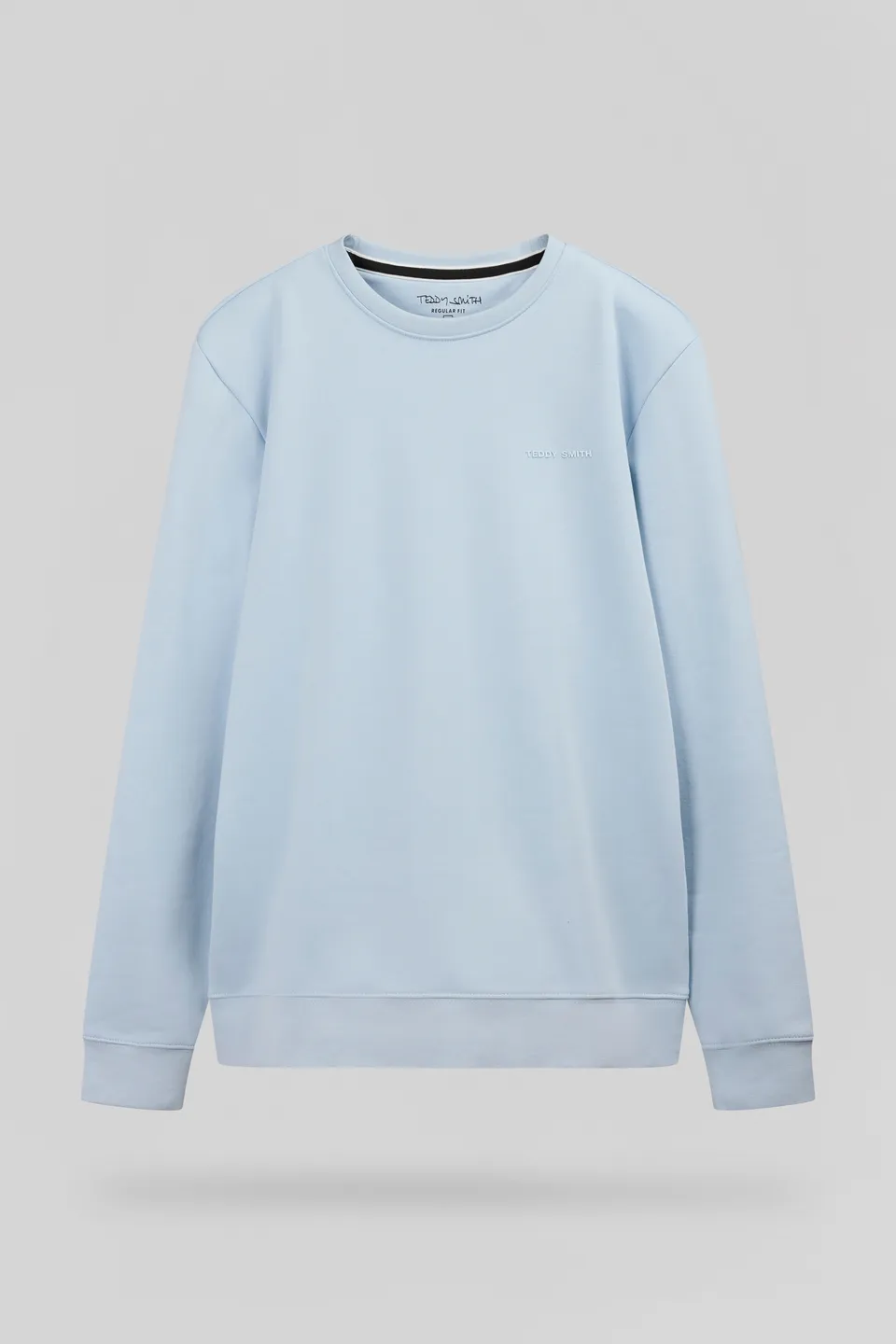 Teddy Smith S-Nark RC sweat Pastel Blue molleton