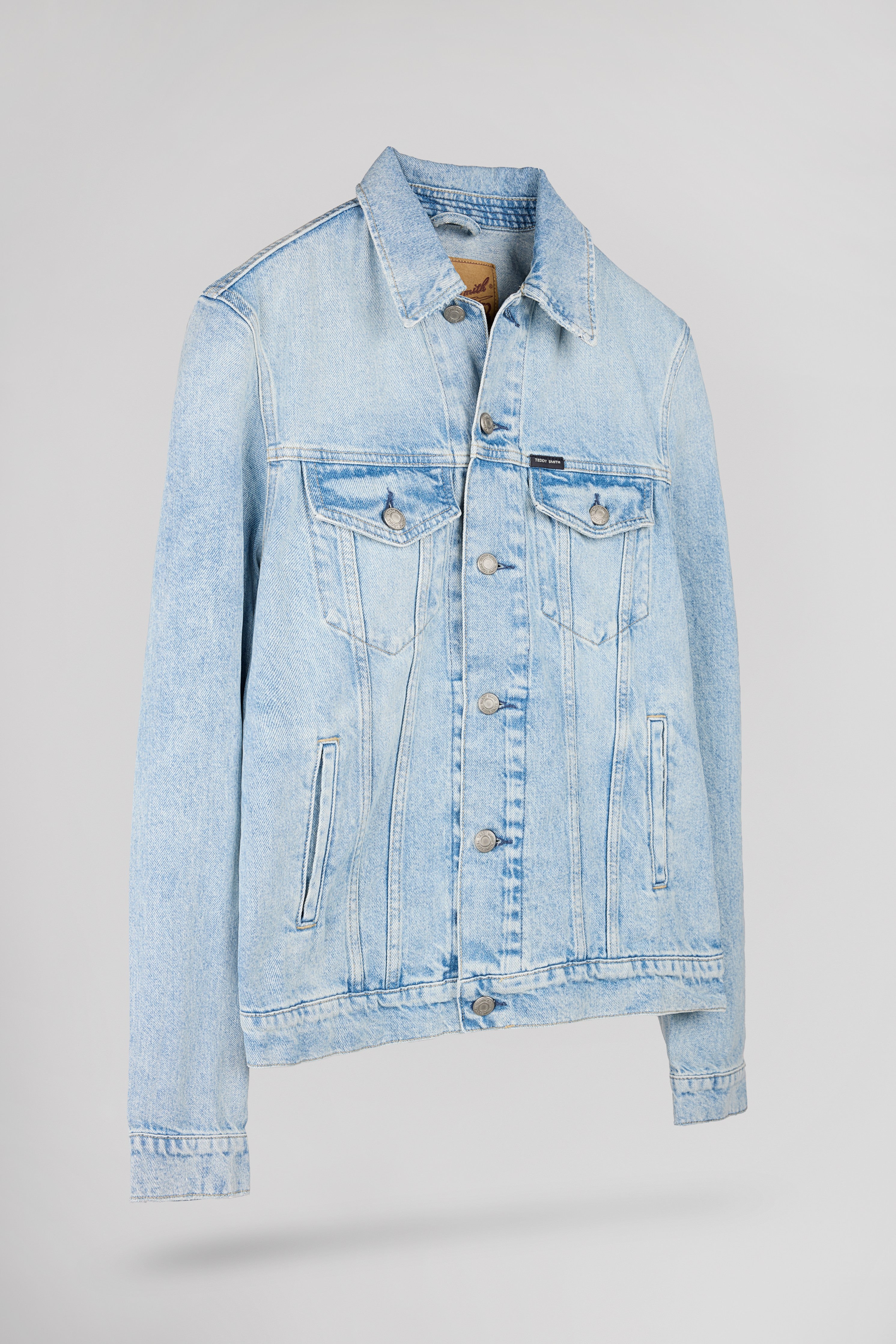 Teddy Smith Randall Fripp Destroy veste denim homme