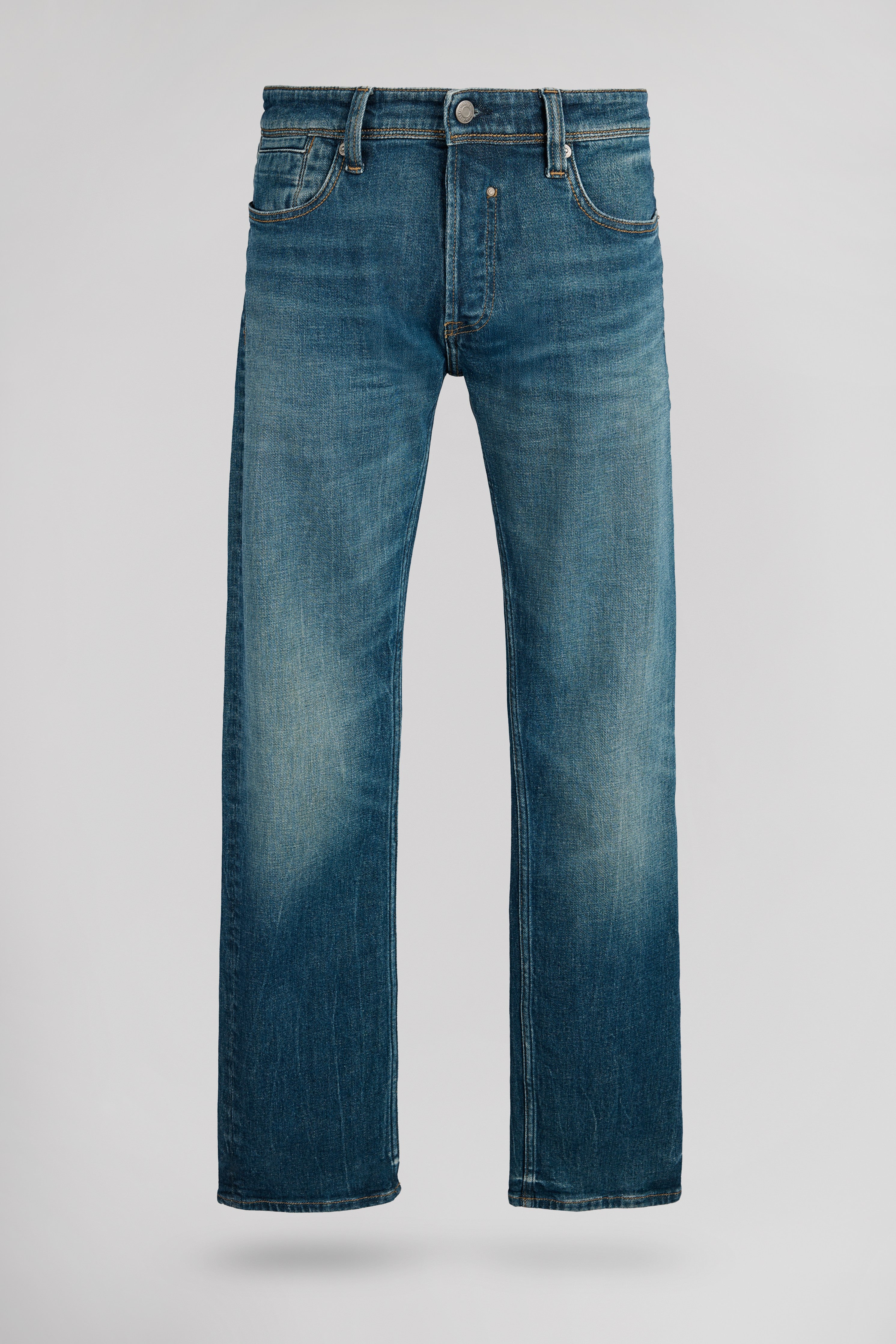 Teddy Smith Reg L32 jean droit gris bleu délavé L32