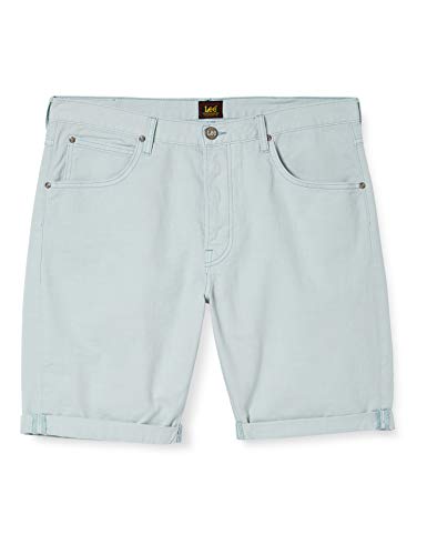 Lee 5 Pocket short jean Washed Lilac 28 coupe droite