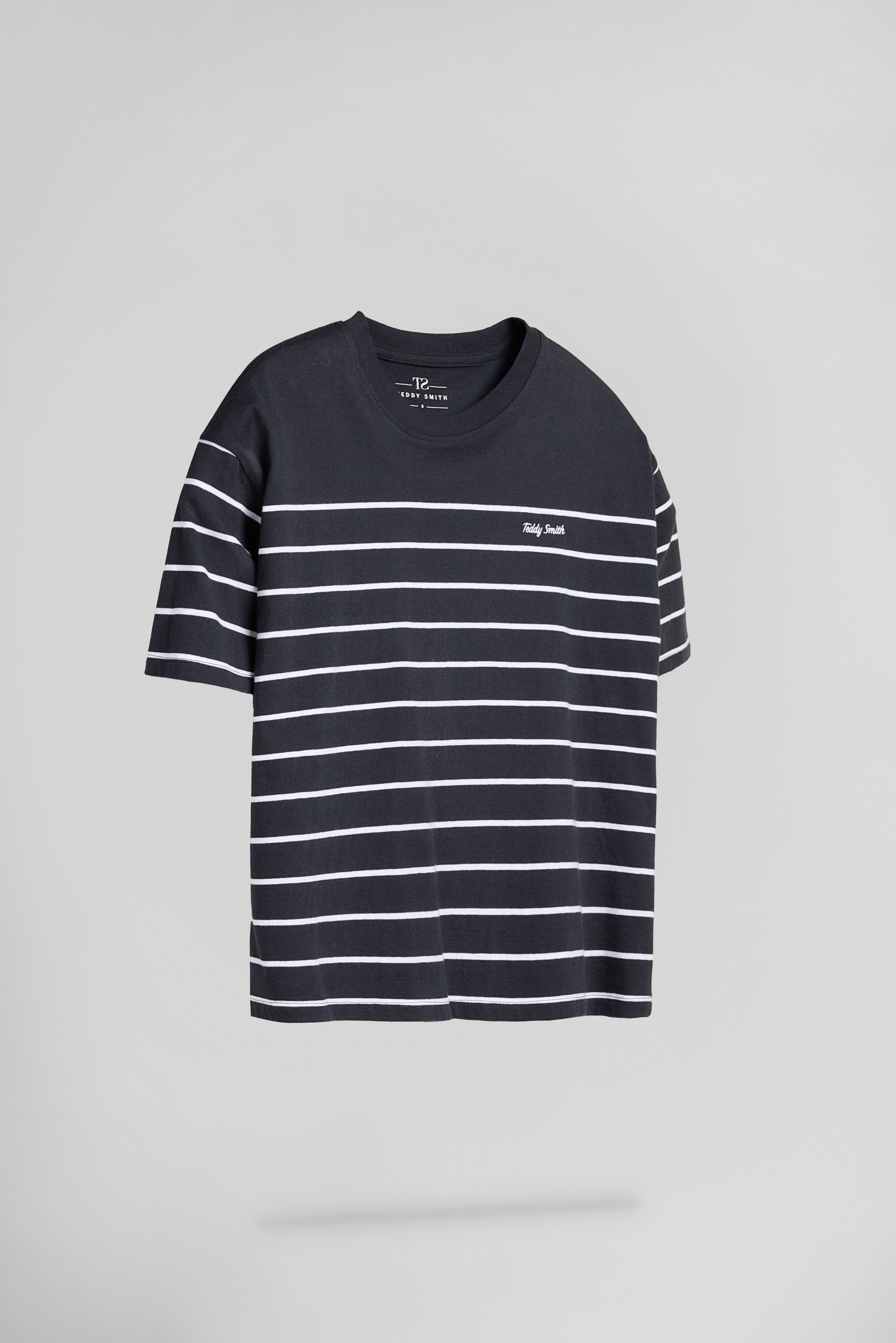Teddy Smith T-Carla Stripes t-shirt bleu marine rayé