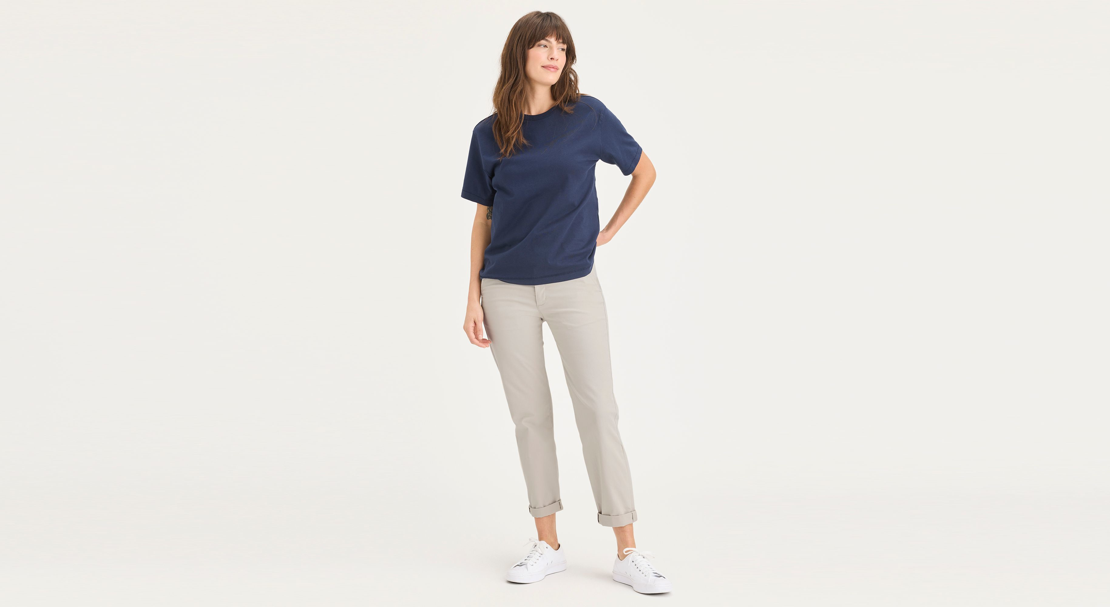Dockers Weekend Chino Slim Fit pantalon kaki long