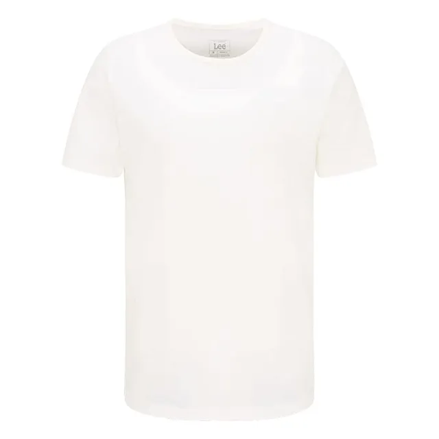 Lee Embro Logo t-shirt homme écru manches courtes