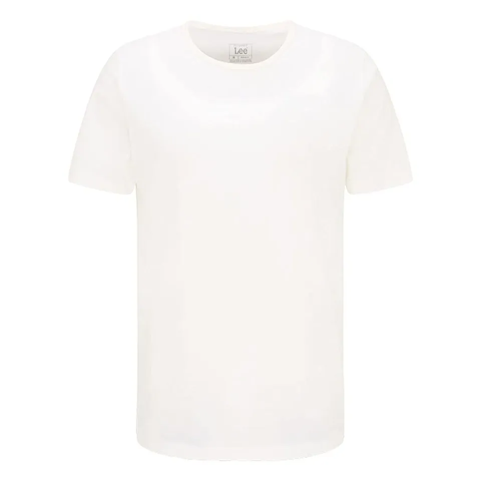 Lee Embro Logo t-shirt homme écru manches courtes