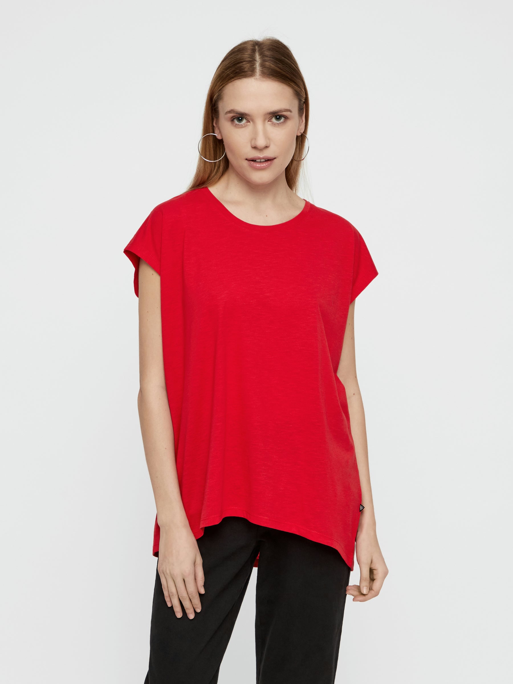 Noisy May t-shirt oversize col rond coupe loose