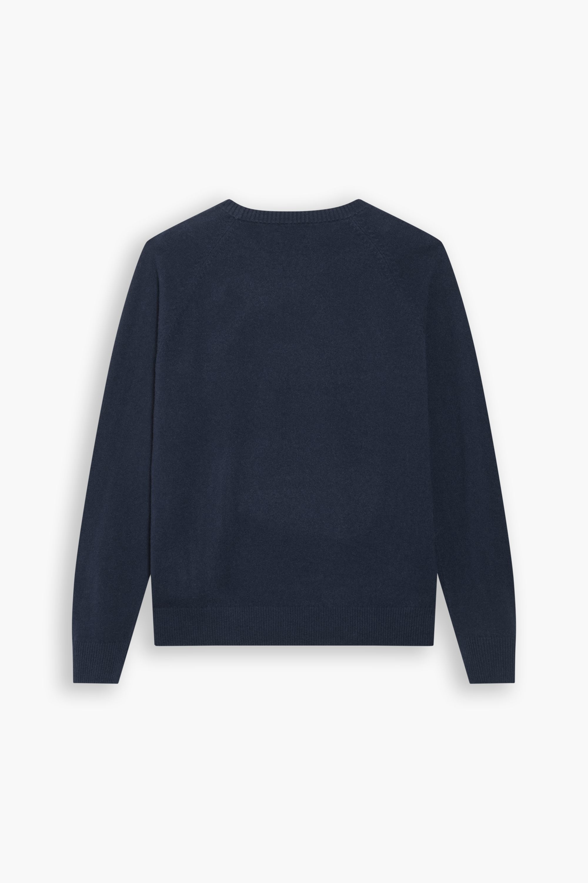 Dockers Crafted Cashmere Pull Homme Bleu Col Rond