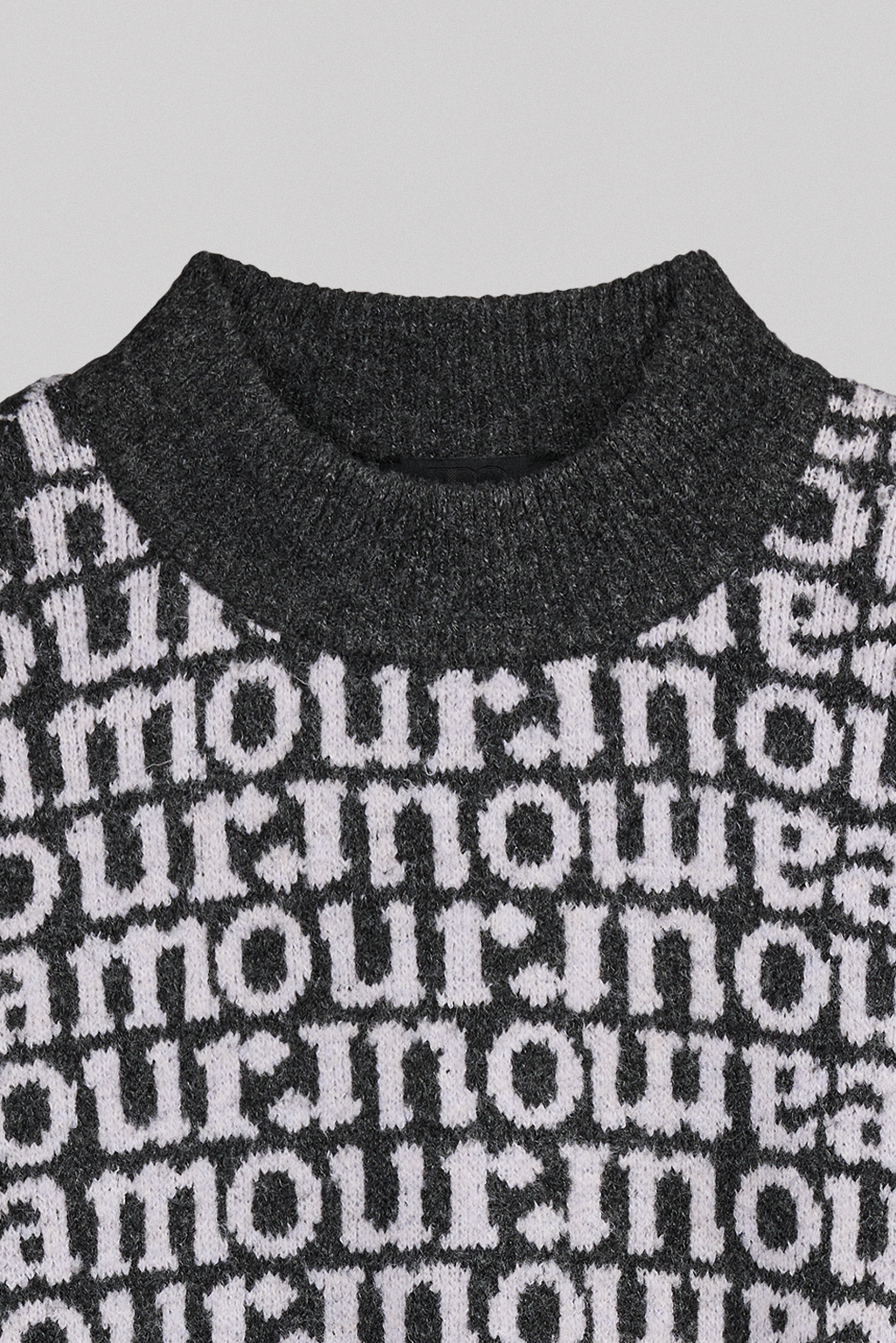 Teddy Smith P-Jade JR pull jacquard noir fille