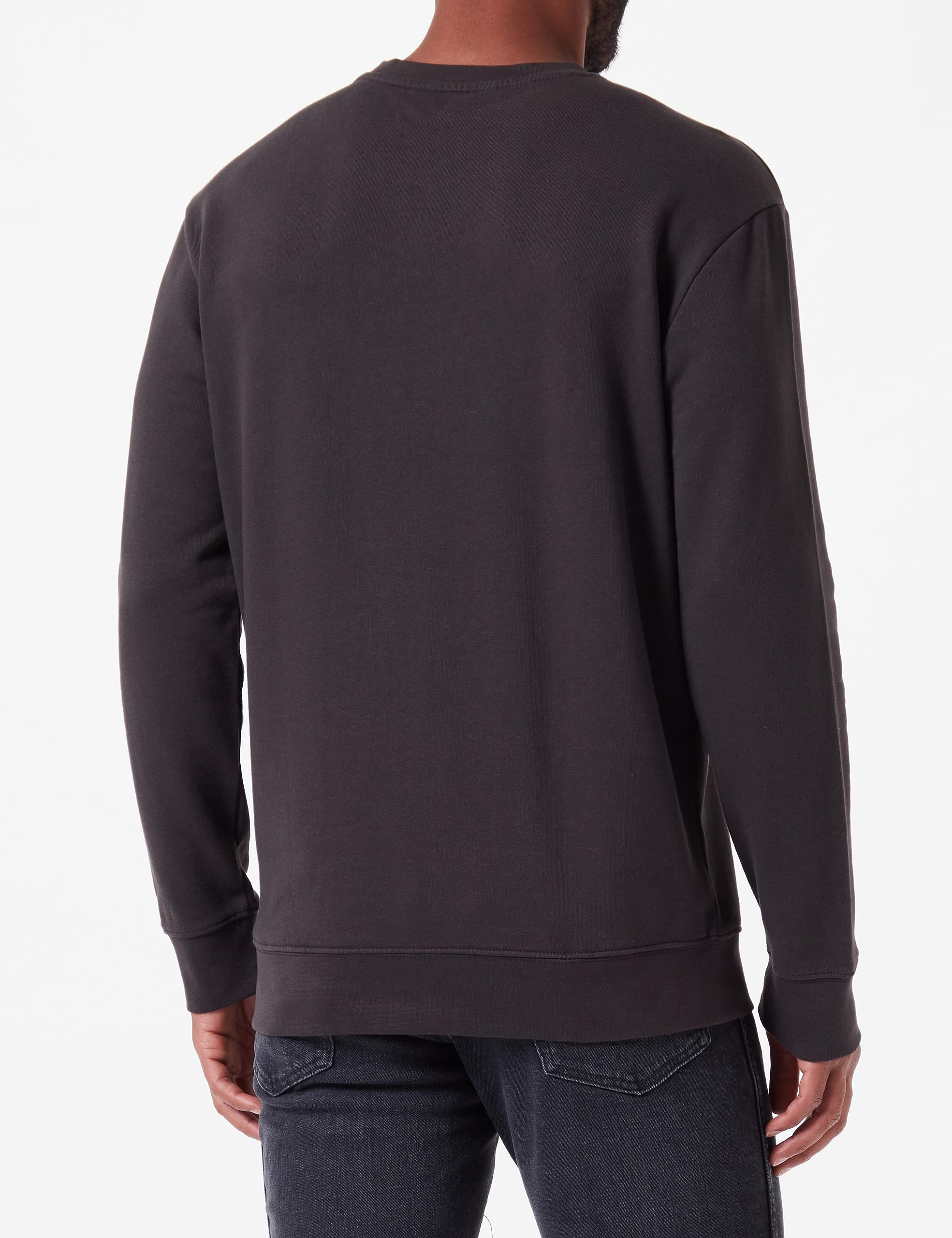 Lee Legendary sweat noir délavé molleton coton