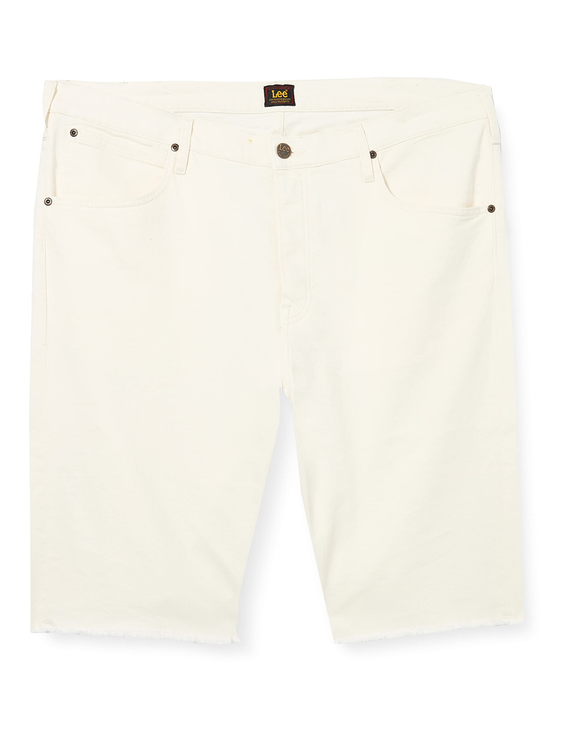 Lee Cut Off short homme summer wash denim effiloché