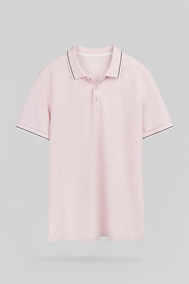 Teddy Smith Pasian 2 polo coton rose quartz homme