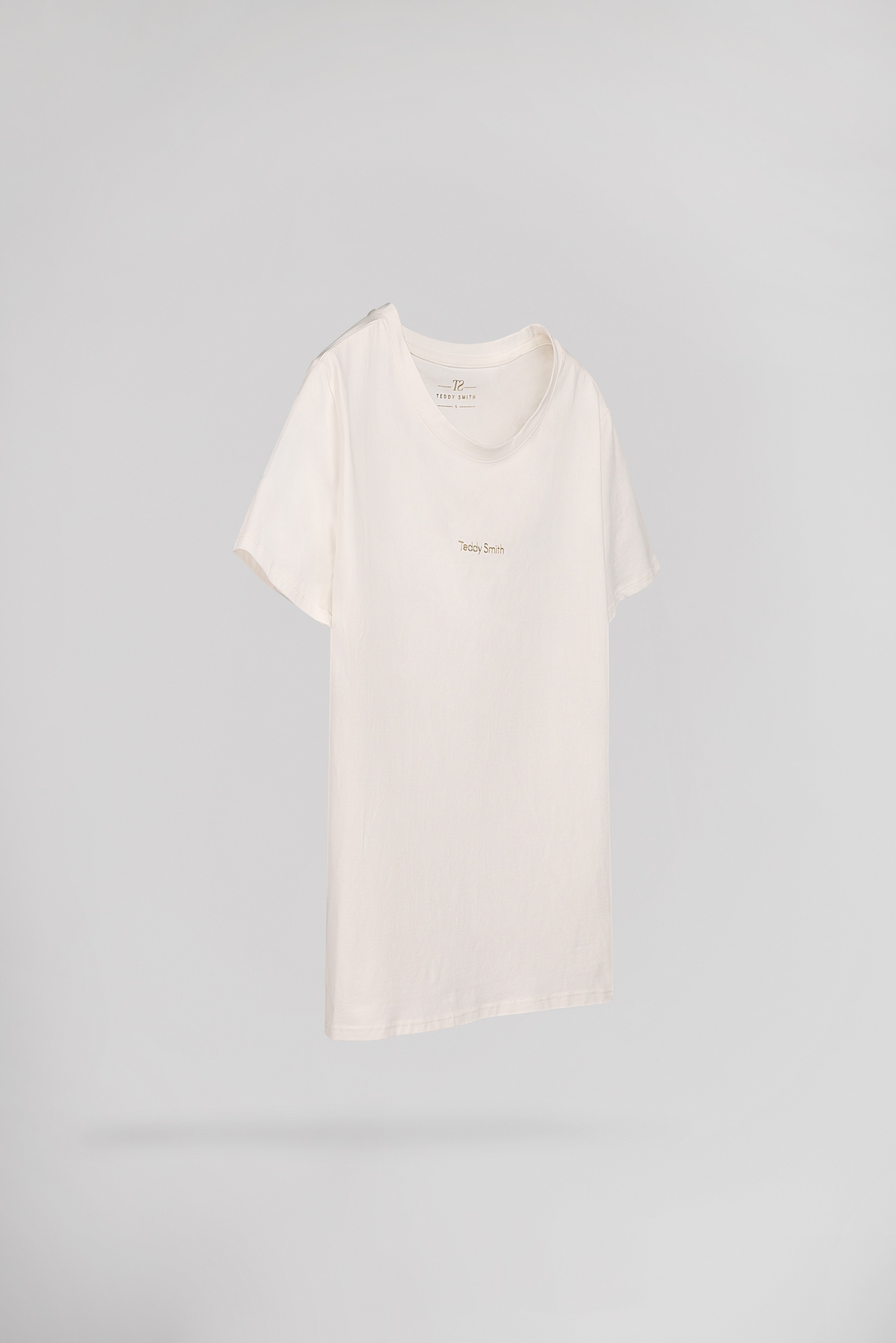 Teddy Smith T-Ribelle t-shirt femme middle white coton