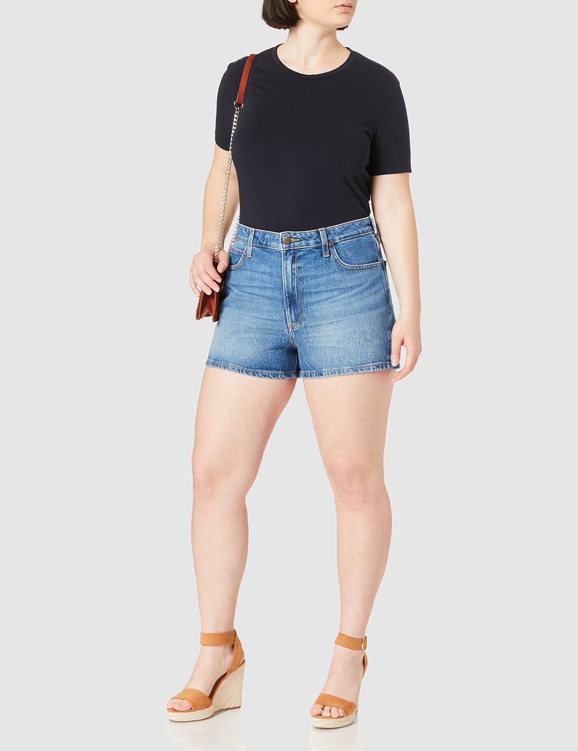 Lee Carol short femme Light Alton toile denim
