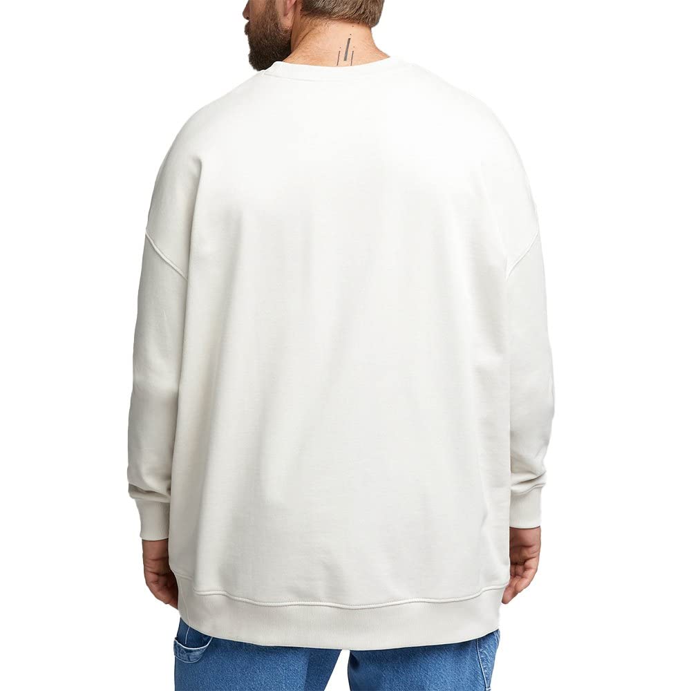 Lee Loose Seasonal sweat homme molleton gris brumeux