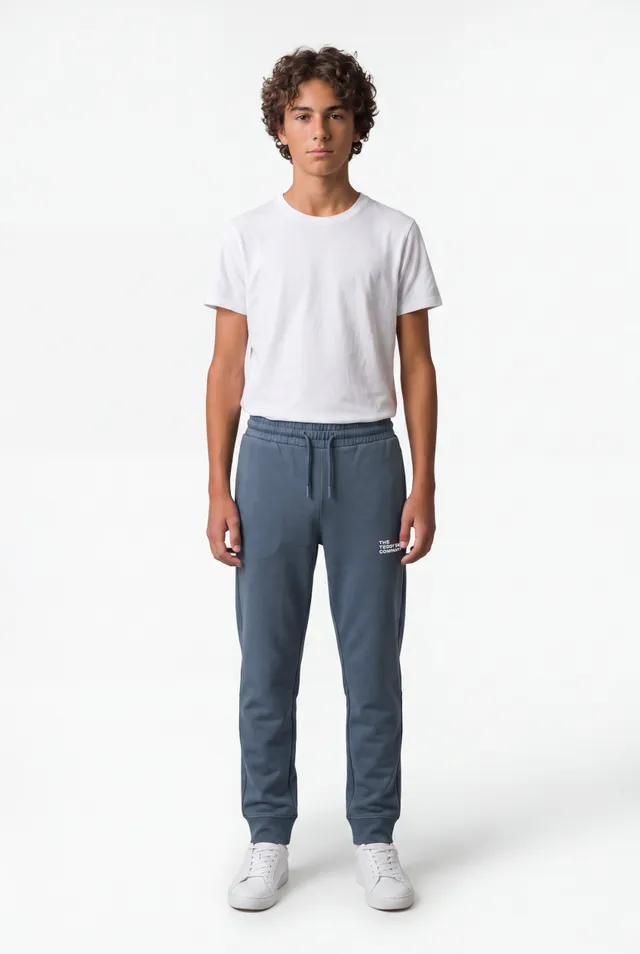Teddy Smith P-Company JR jogging Gris Météore coton stretch