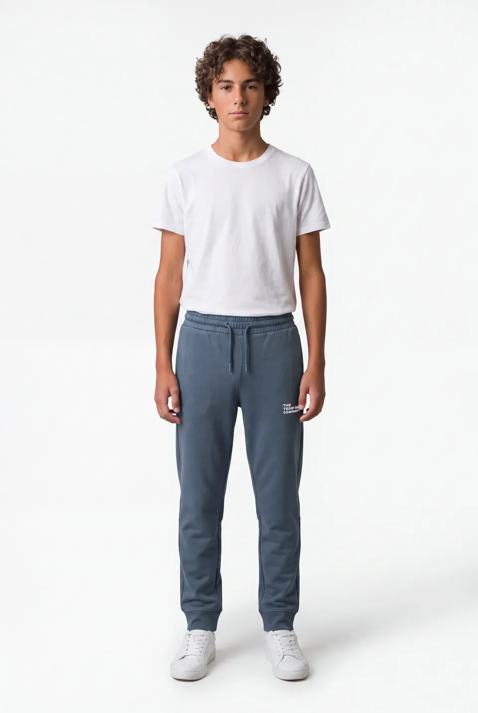 Teddy Smith P-Company JR jogging Gris Météore coton stretch