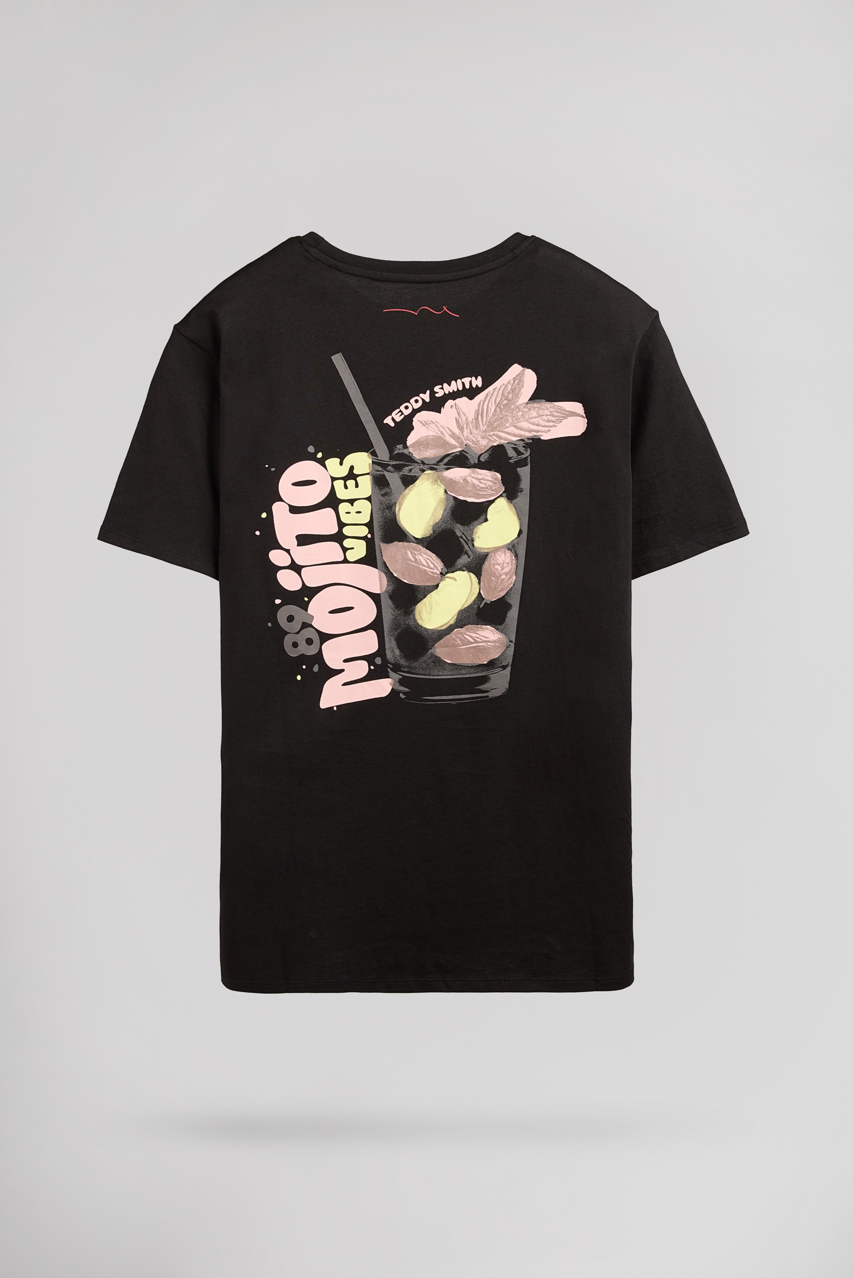 Teddy Smith T-Mojito MC Charbon t-shirt homme coton