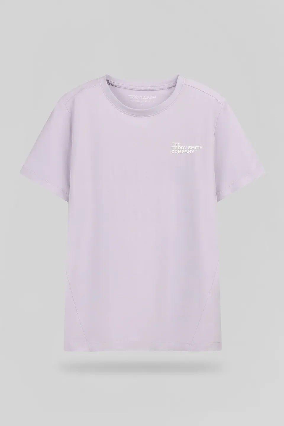 Teddy Smith T-Company MC Jr t-shirt garçon lavande ajusté