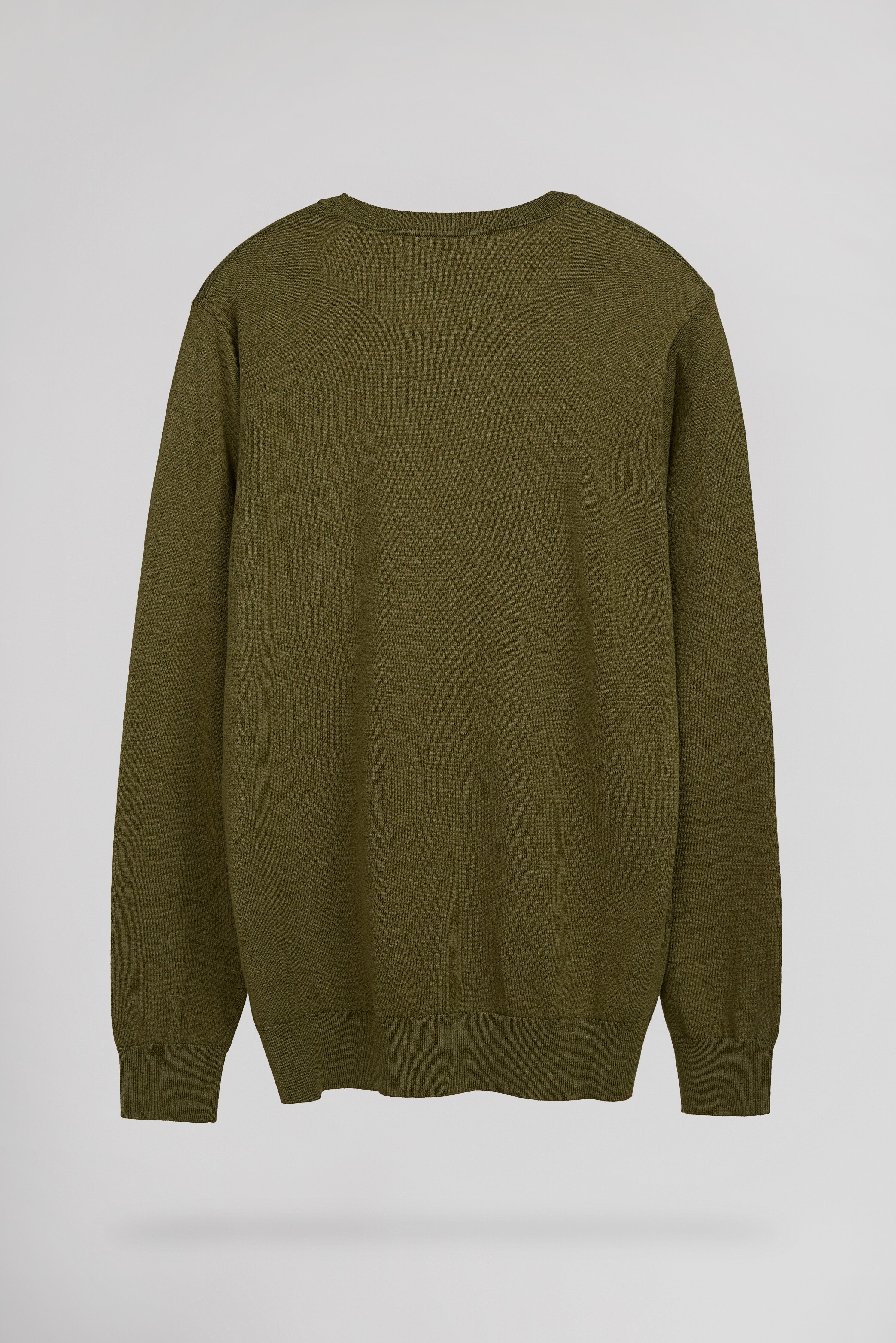 Teddy Smith P-Martino pull olive col rond homme