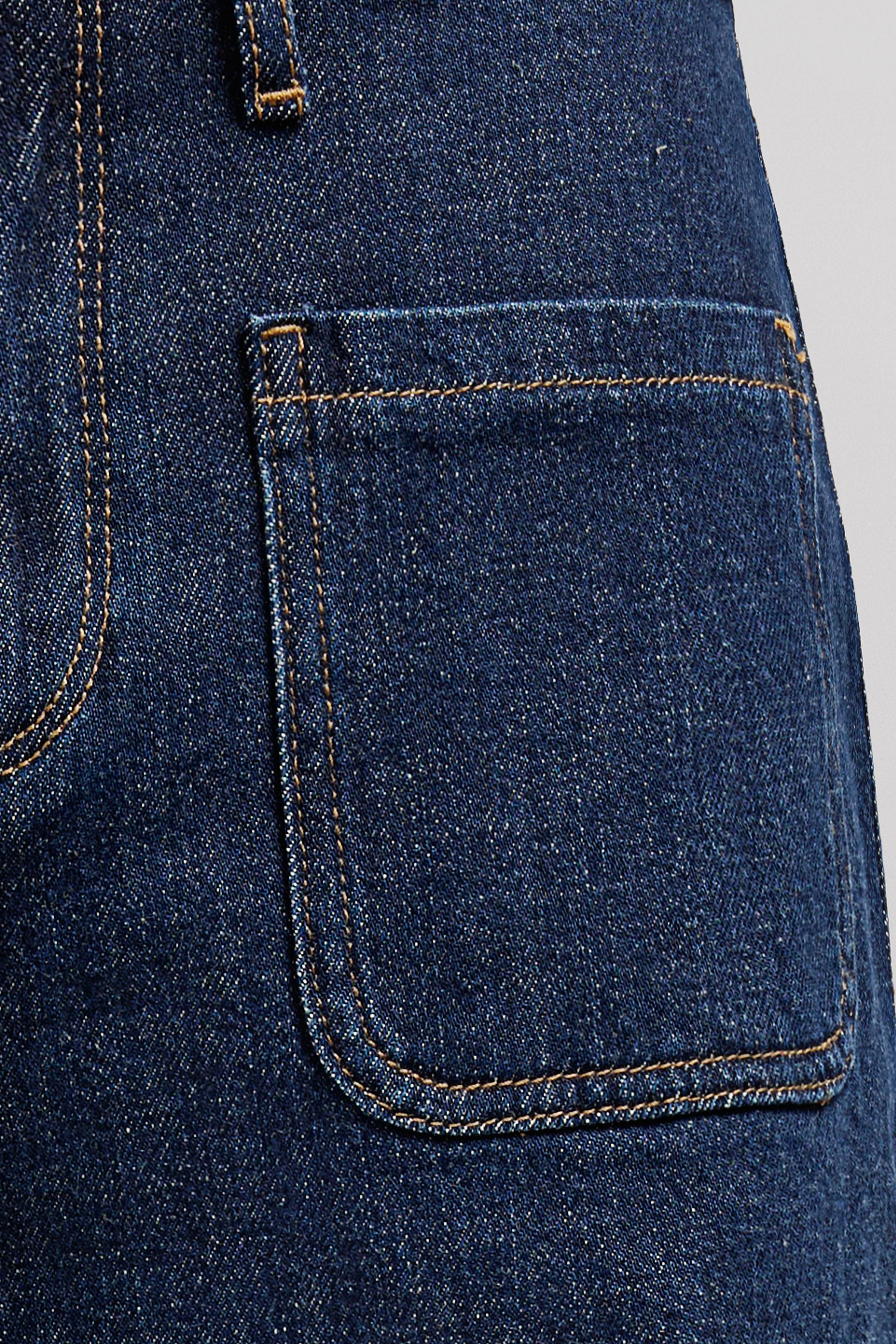 Teddy Smith P-Diams BC jean droit femme encre denim coton