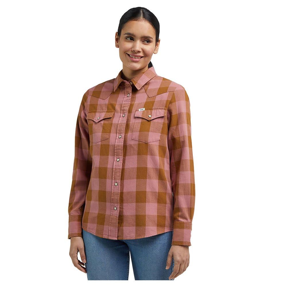 Lee Western surchemise femme bleu givré denim