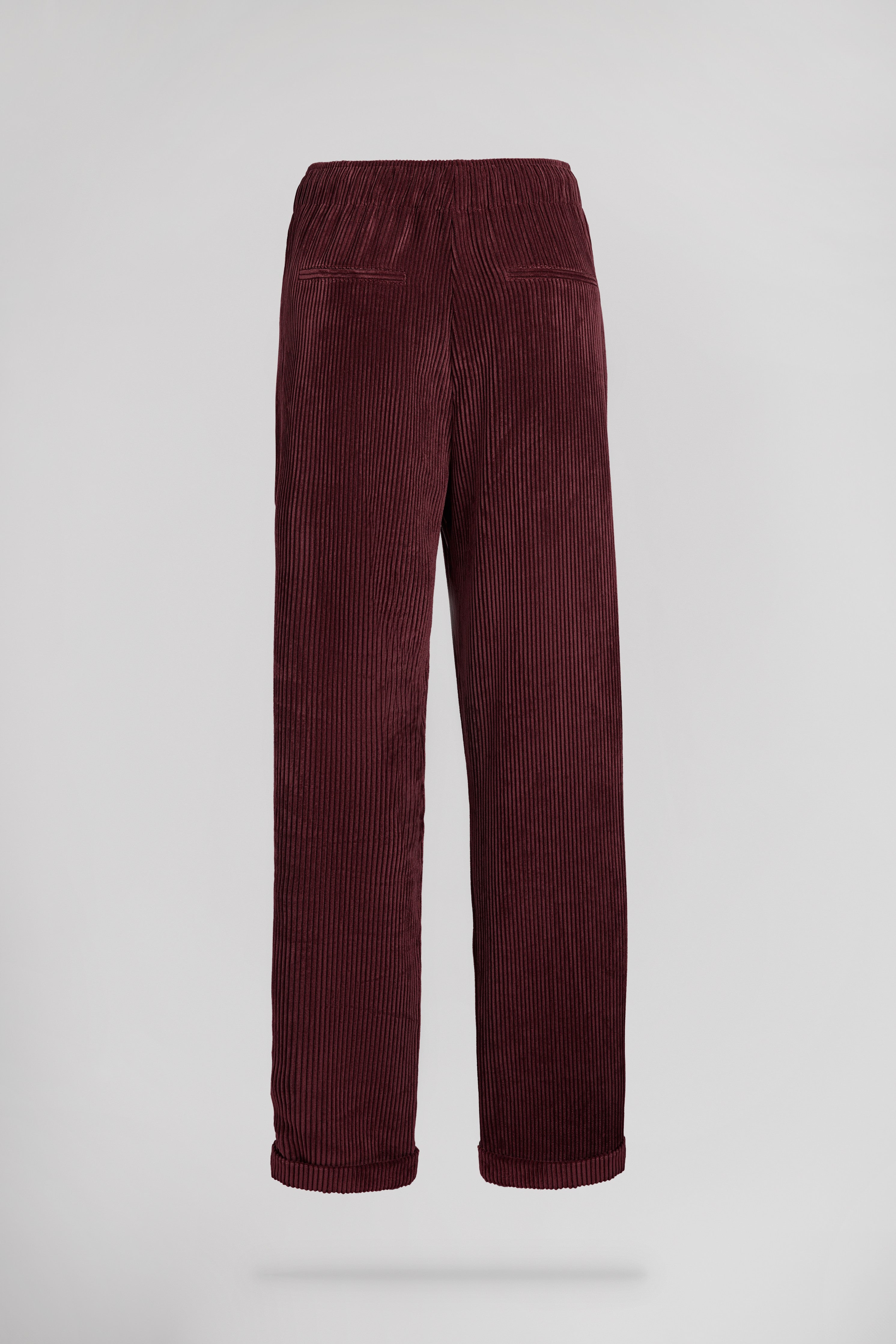 Teddy Velours Bordeaux Fonce pantalon femme velours