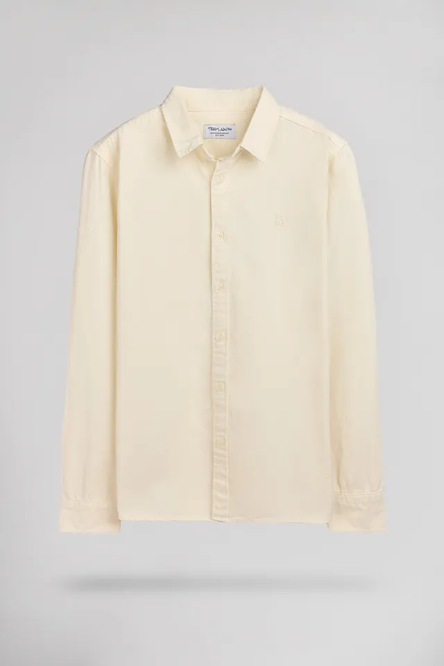 Teddy Smith C-Rick ML chemise oxford crème