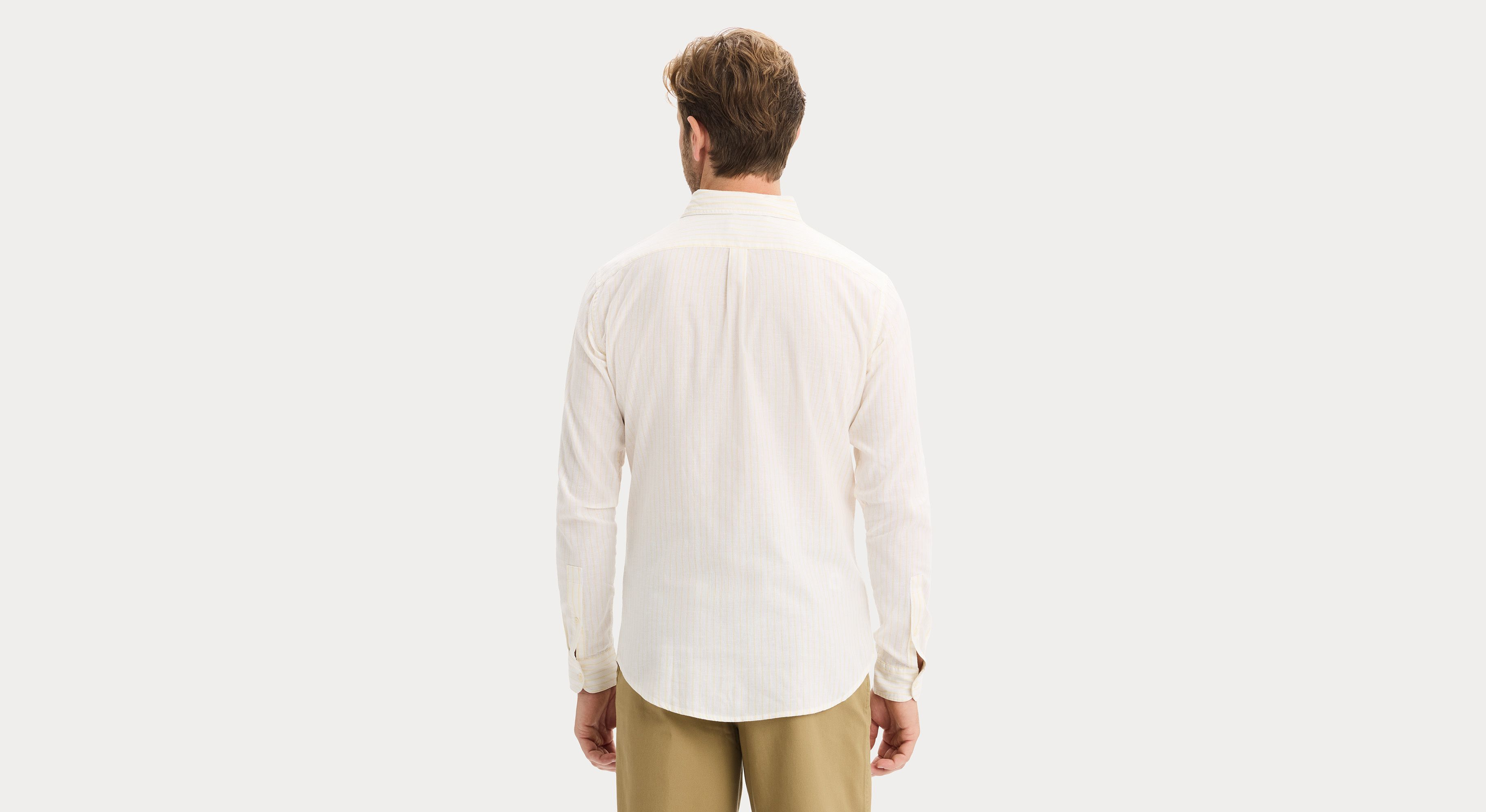 Dockers Icon Button Up chemise slim blanche coton