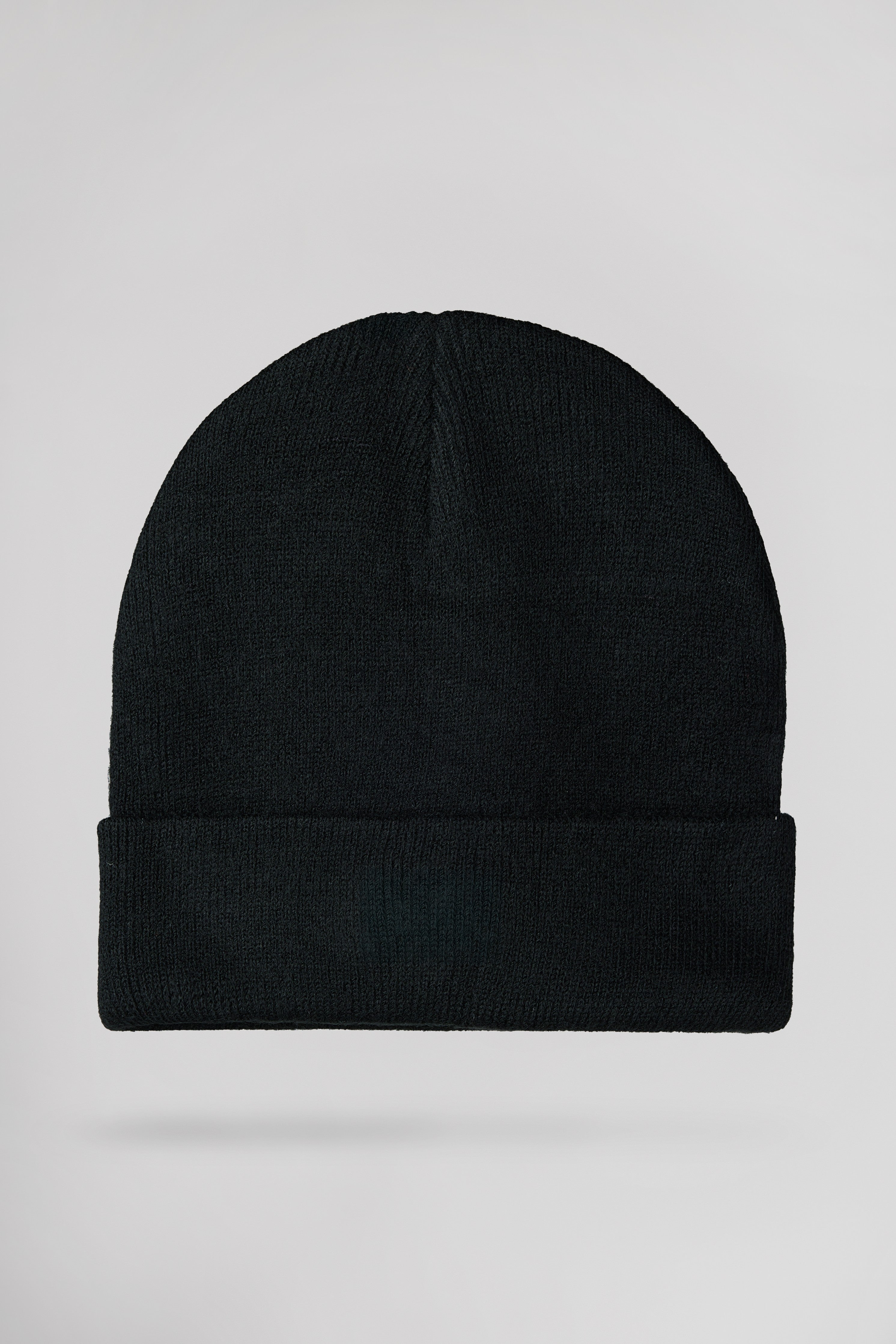 Teddy Smith B-Neo bonnet noir côtelé taille unique