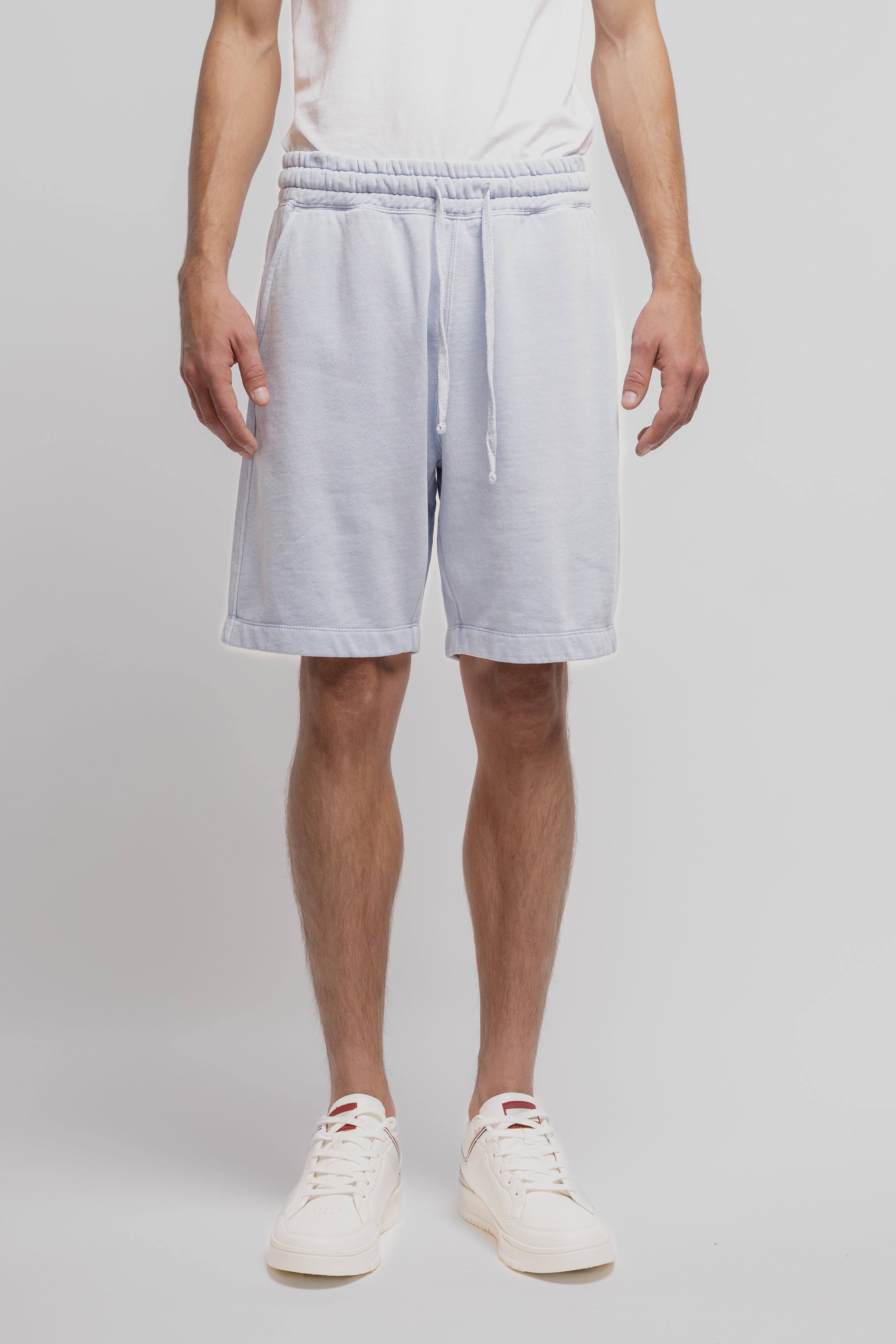 Teddy Smith S-Nateo short ample bleu pastel fleece
