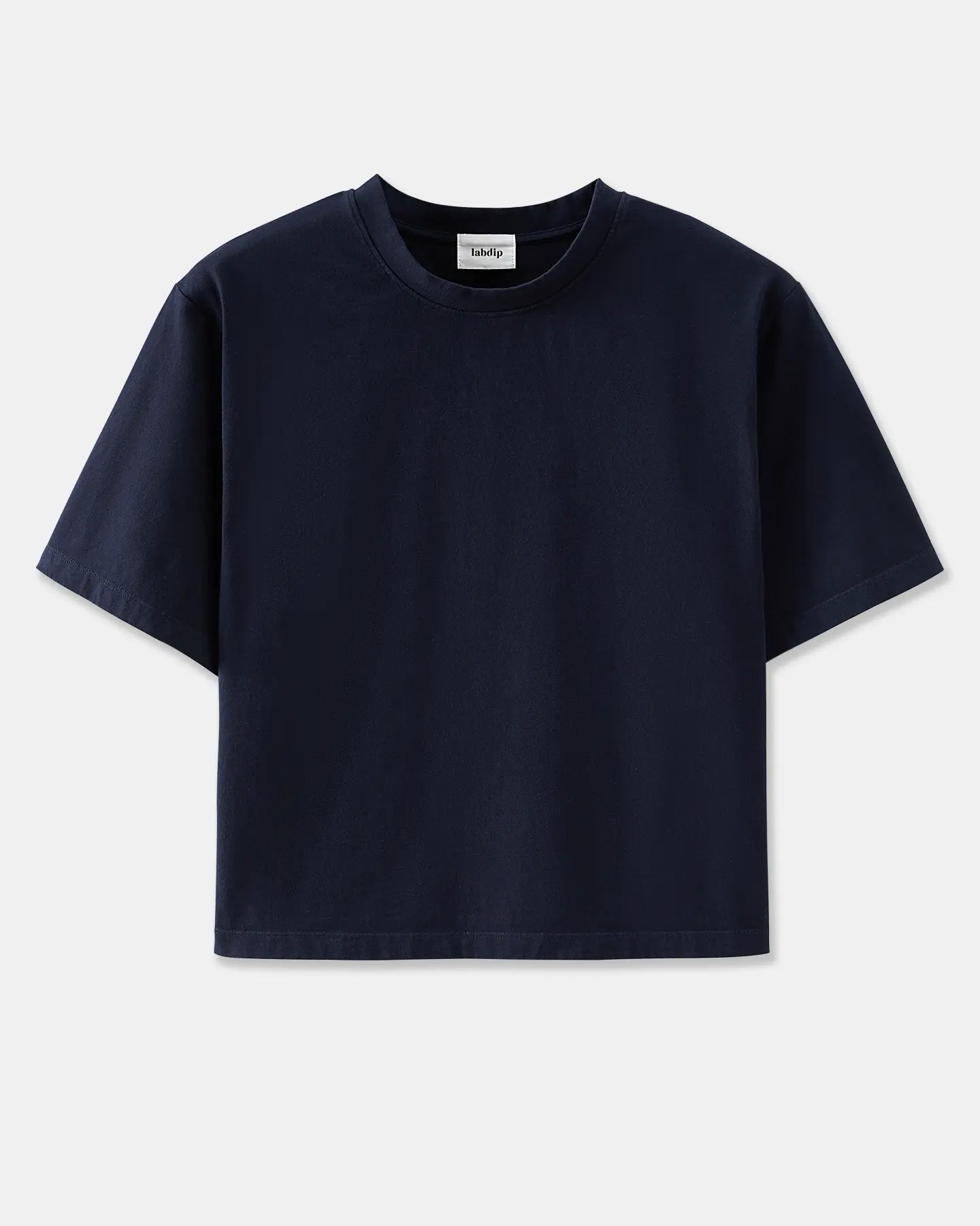Labdip Carson t-shirt droit marine 100% coton jersey