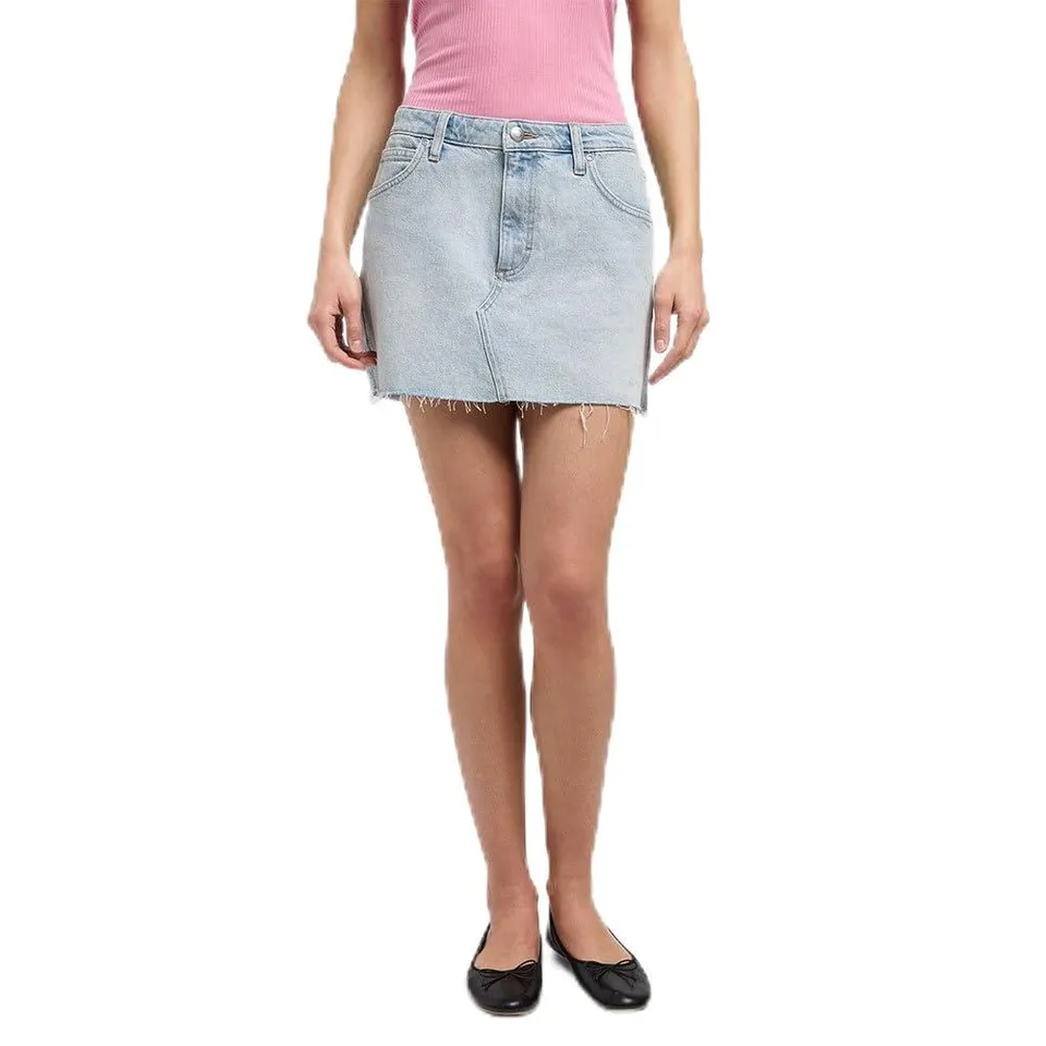 Lee Mini Skirt jupe femme 32W denim