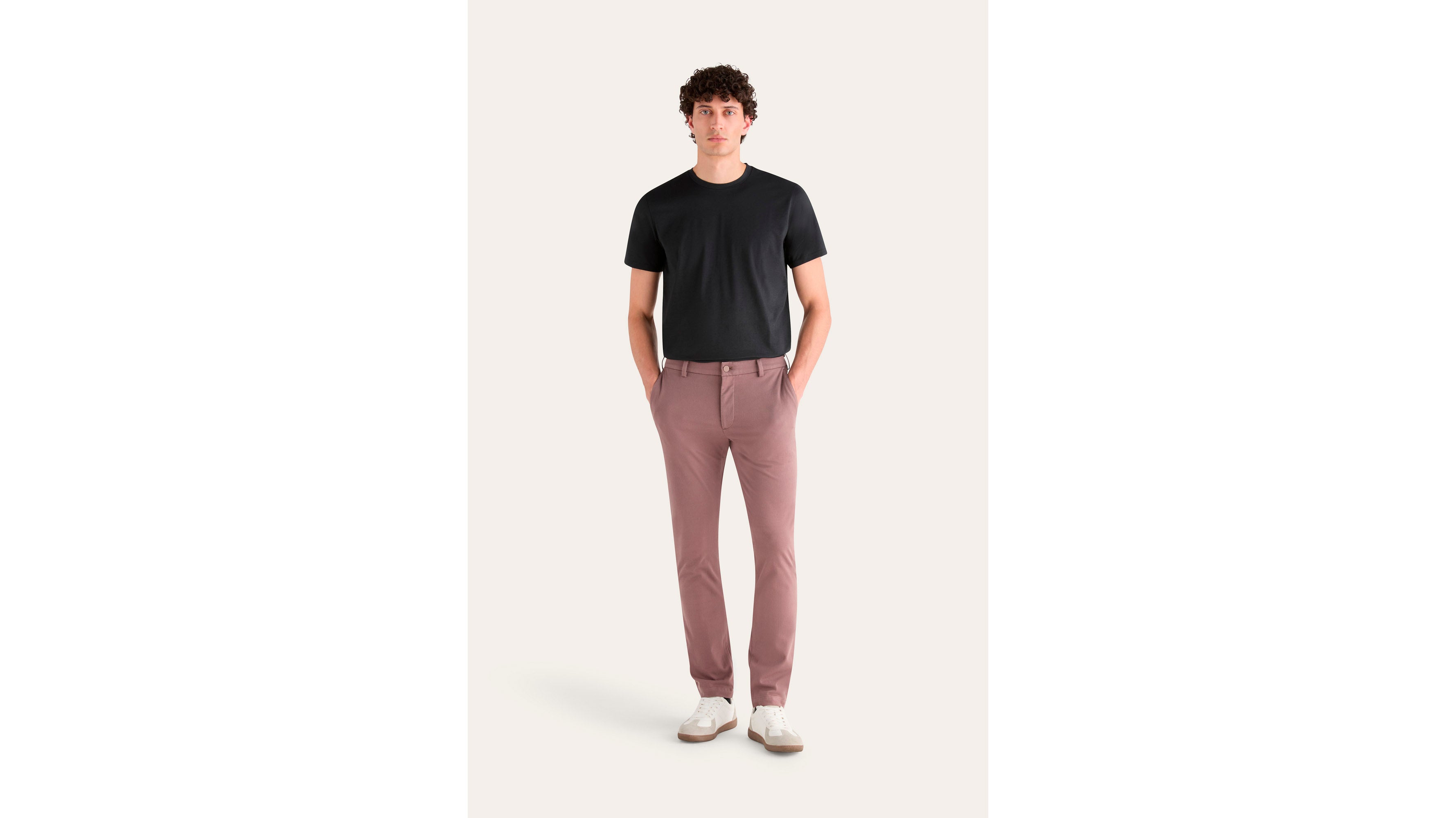 Dockers Go Activeflex Skinny chino rouge stretch