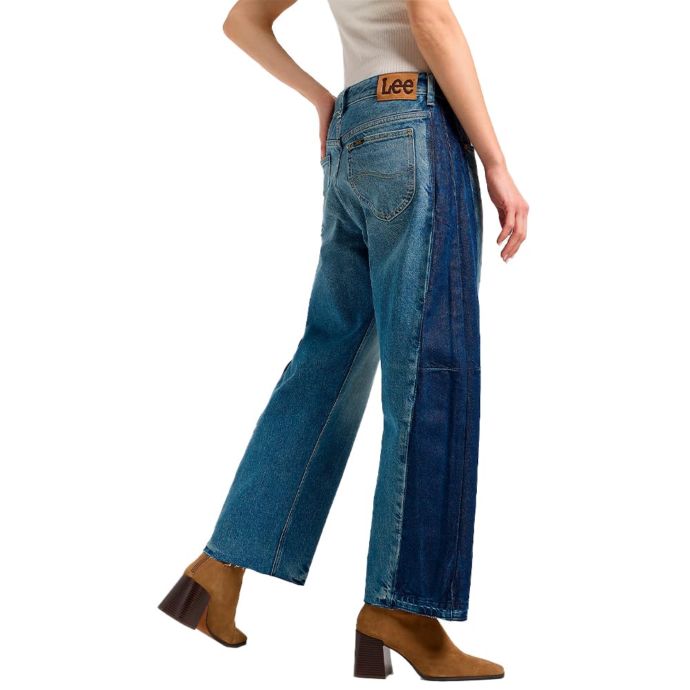 Lee Loose Rider jean femme Blissful Blue 29W/31L stretch