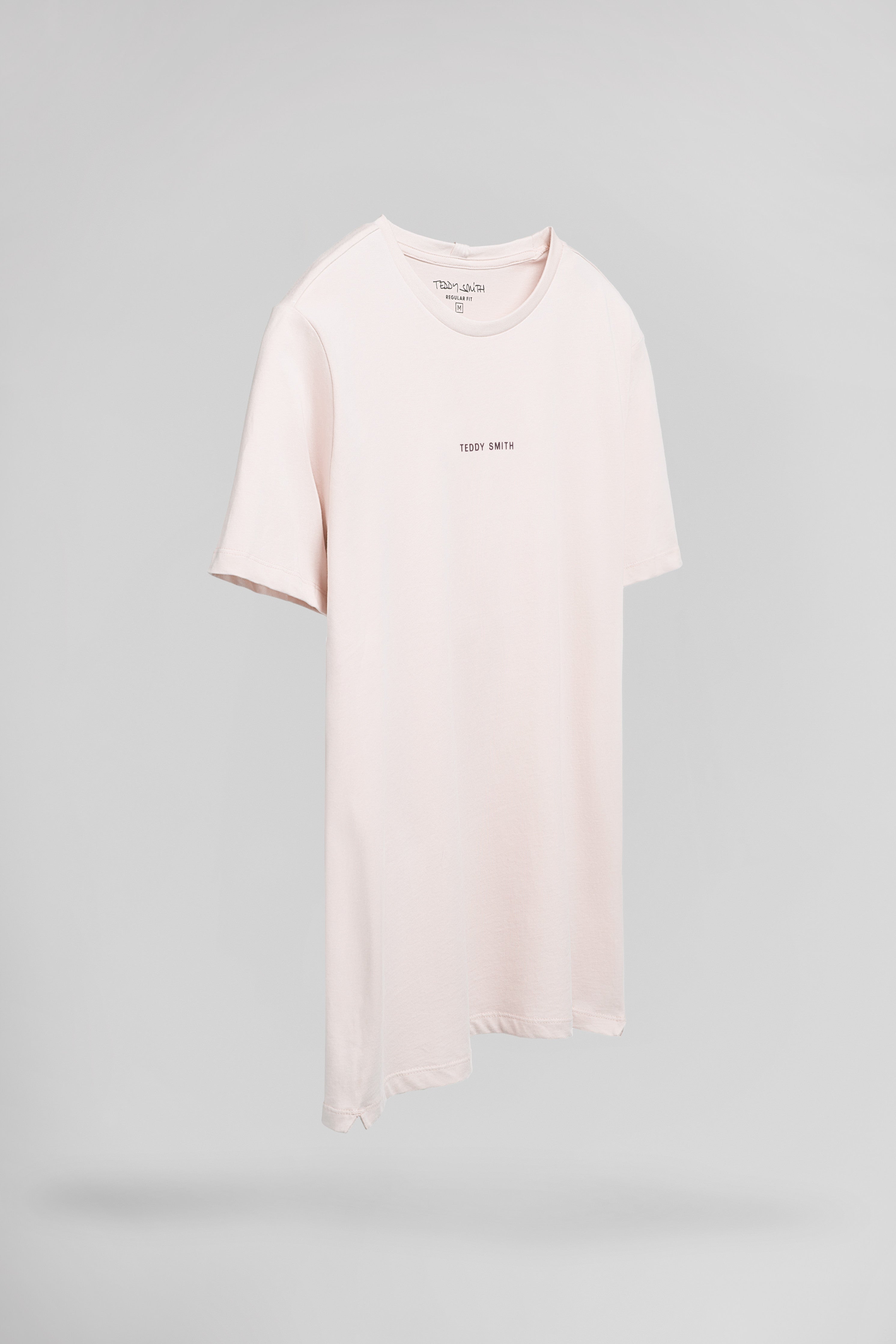 Teddy Smith T-Soy 2 MC t-shirt rose quartz homme