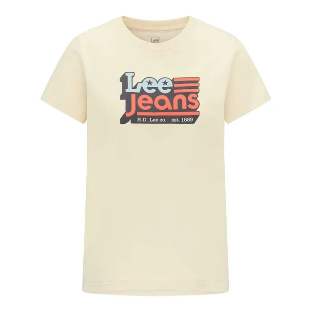 Lee Crew Neck Tee t-shirt femme col rond manches courtes
