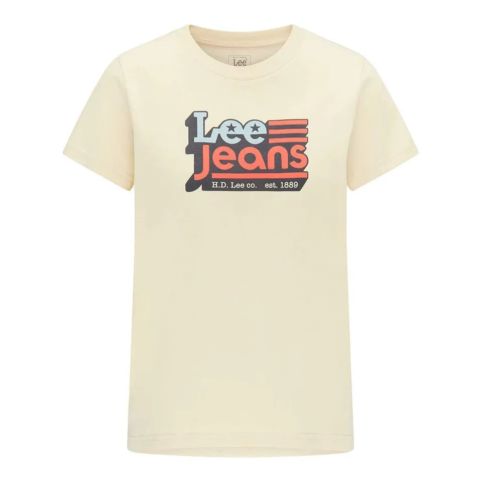 Lee Crew Neck Tee t-shirt femme col rond manches courtes