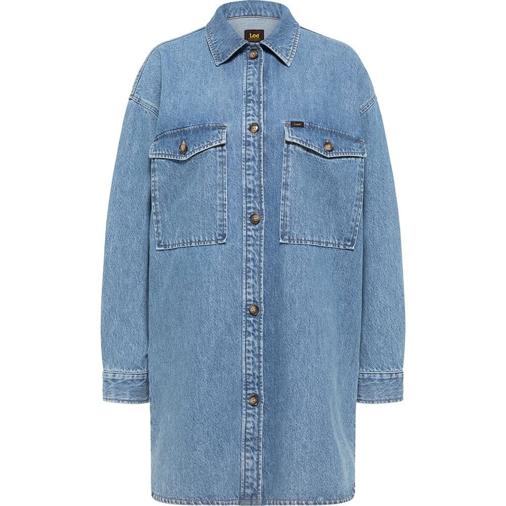 Lee Elongated Overshirt surchemise femme coupe longue