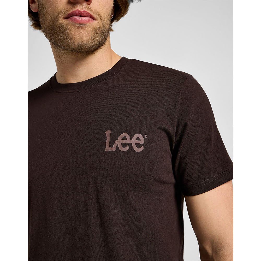 Lee Medium Wobbly tee-shirt homme Sweet Maple regular