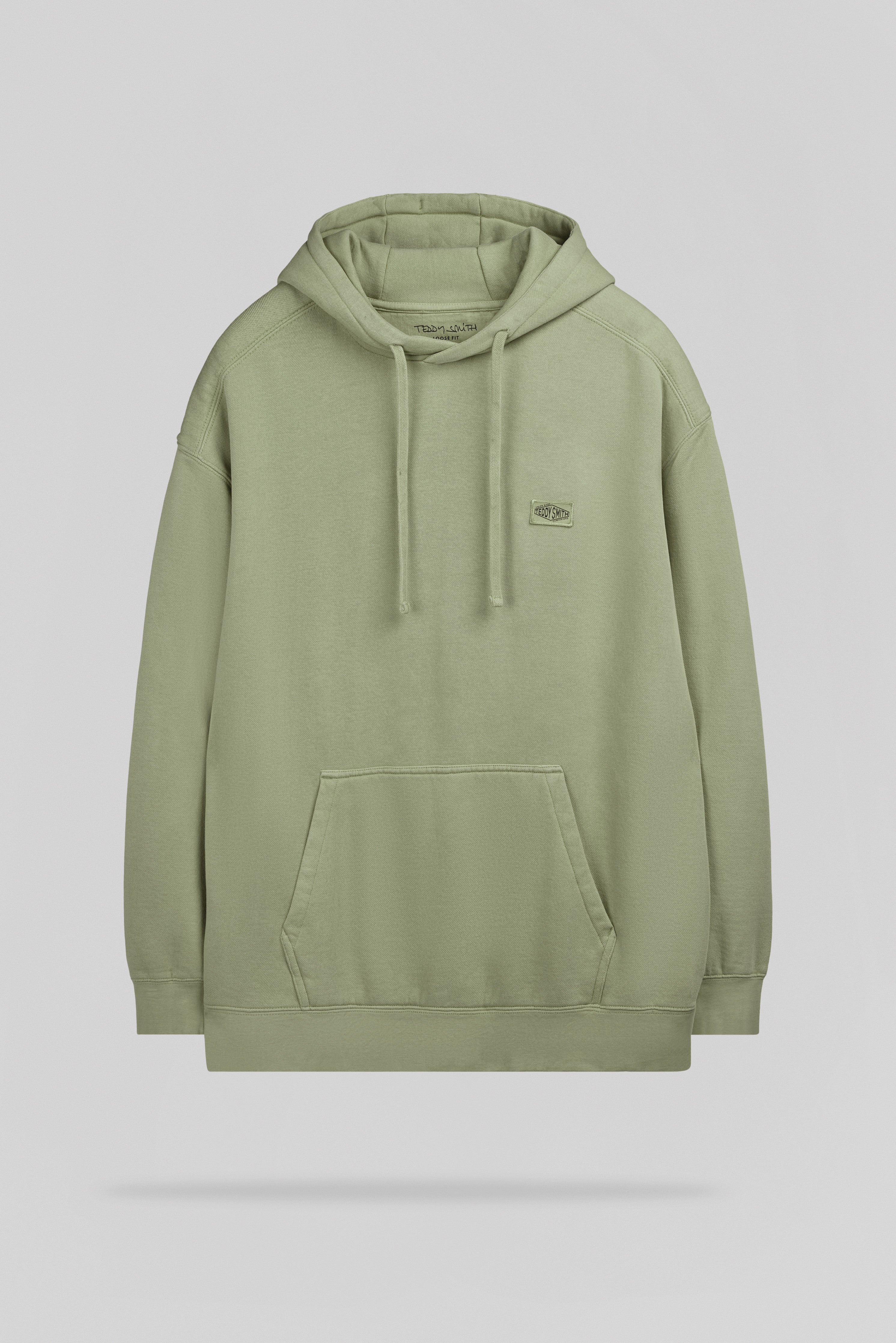 Teddy Smith S-Nateo Hoody sweat capuche kaki homme