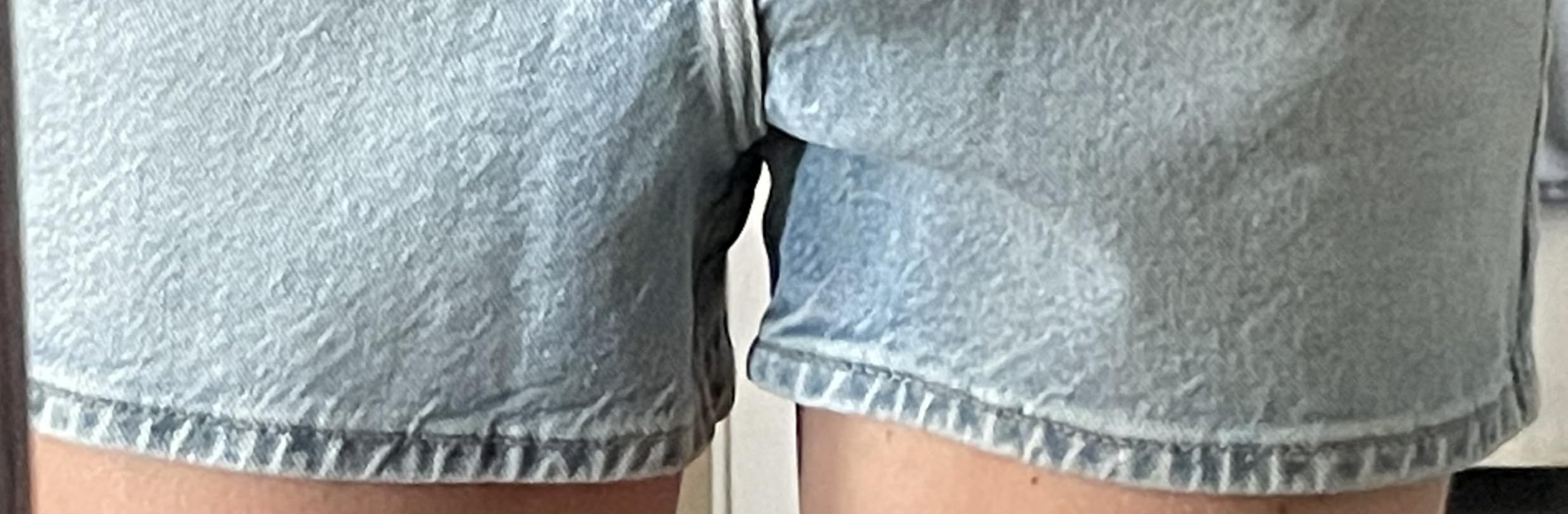 Lee Carol short femme Light Lennox denim