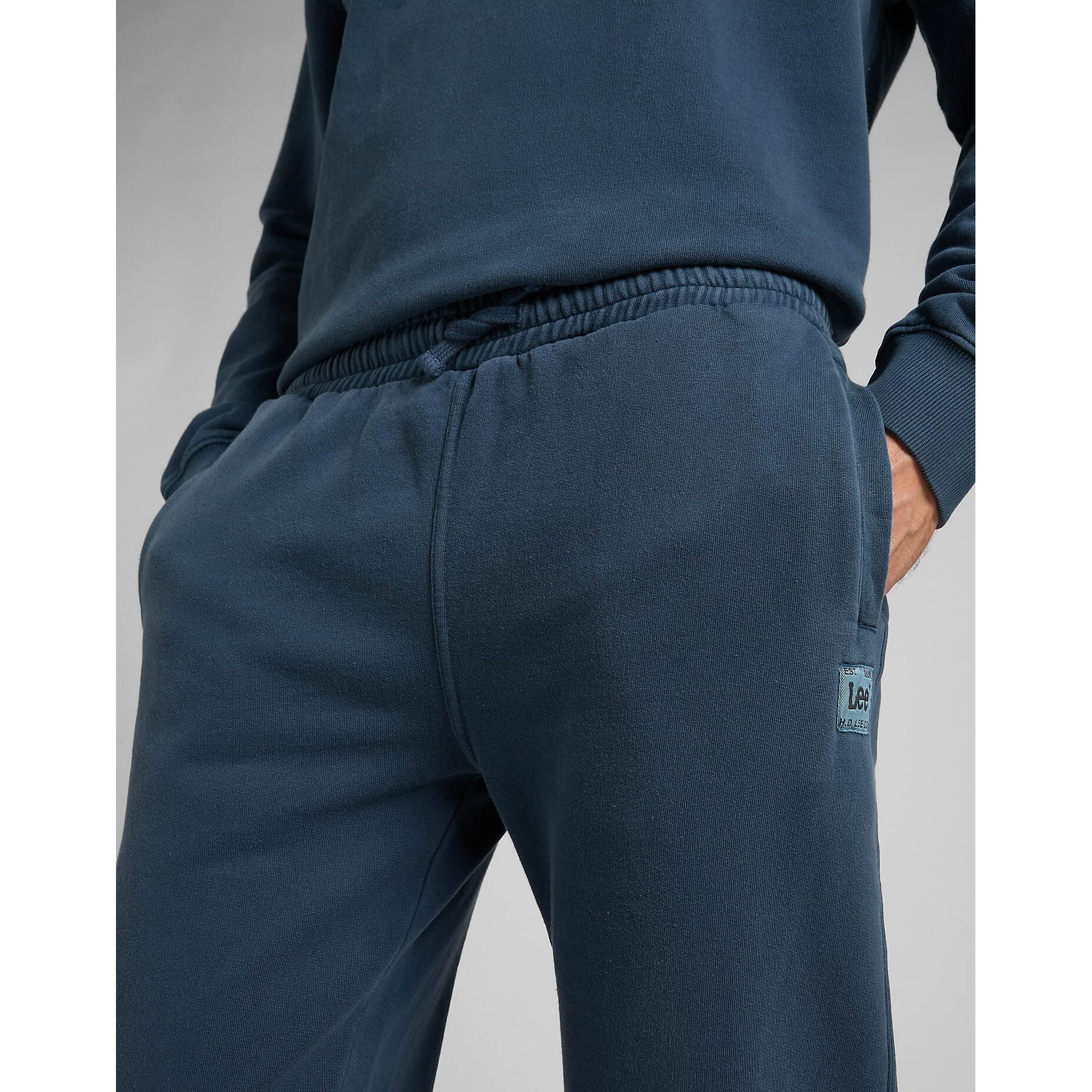 Lee Boyfriend short sweat homme ammonite molleton
